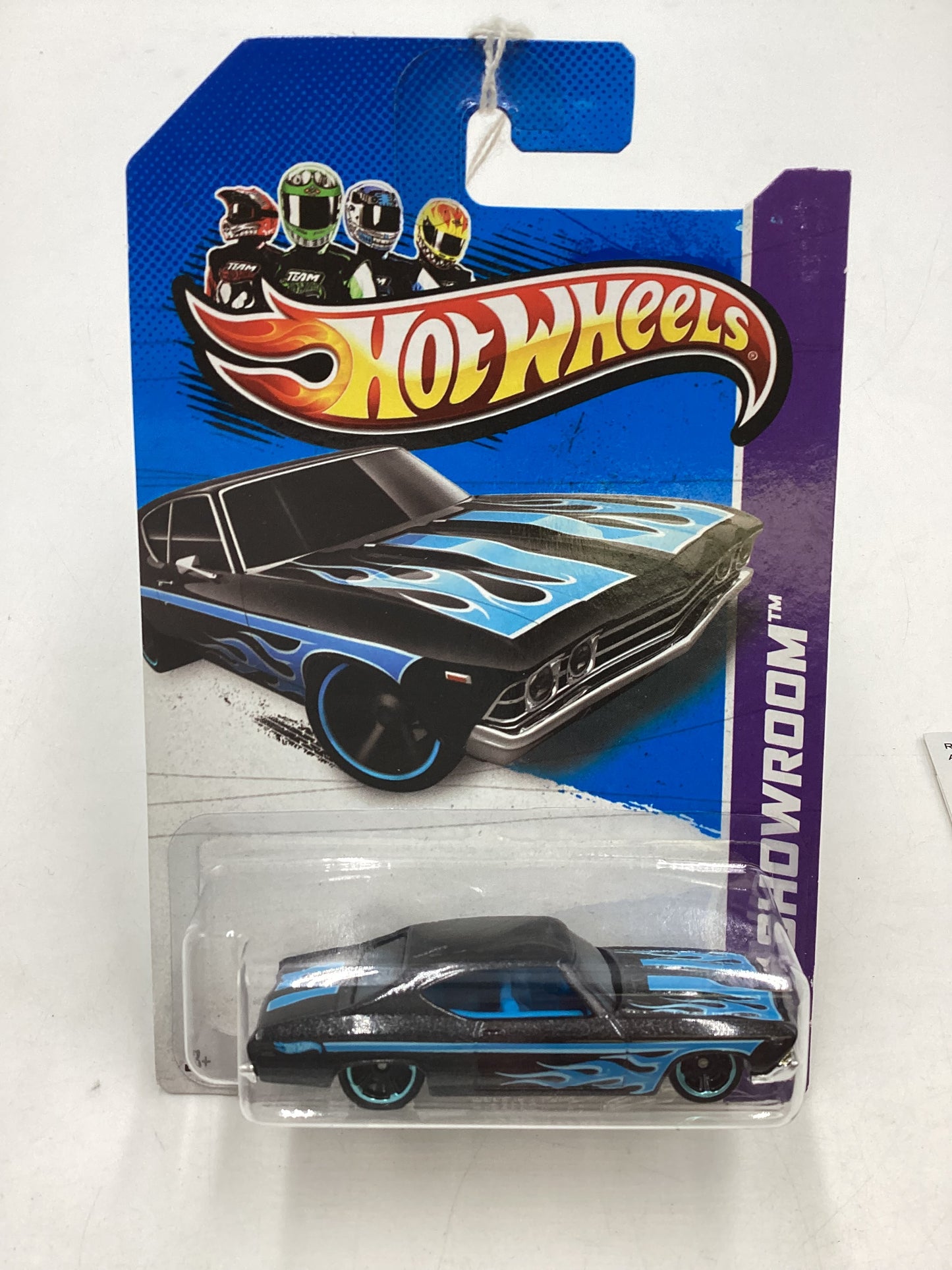 2013 Hot Wheels #214 Chevelle SS 396 Black 5B