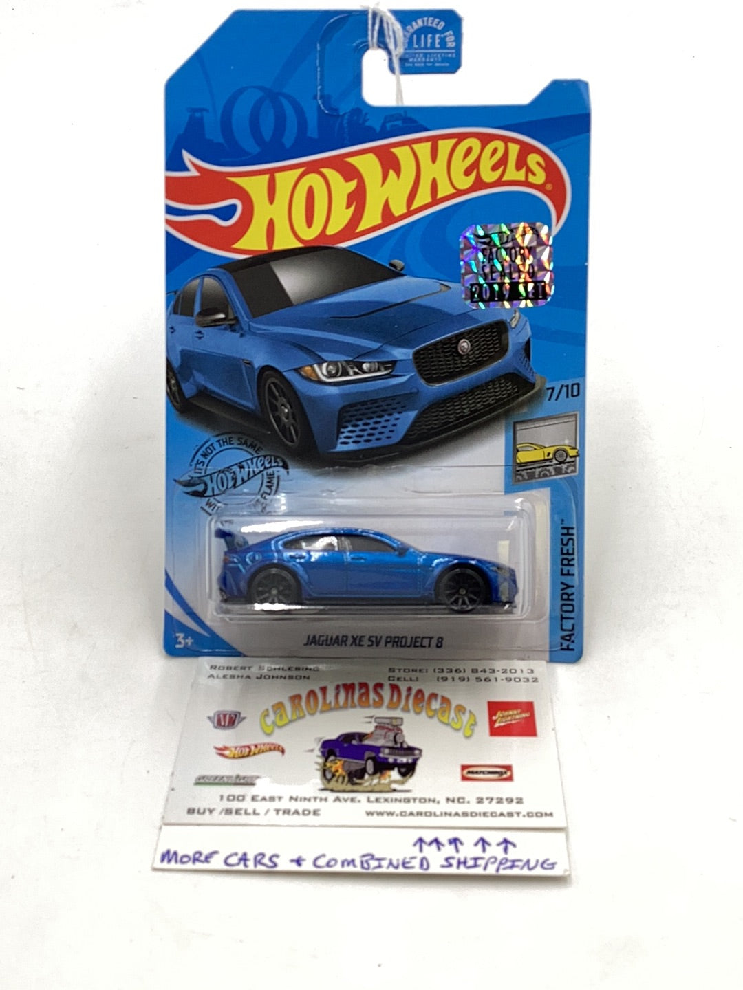 2019 Hot wheels Jaguar XE SV Project 8 GameStop exclusive factory sealed 235F