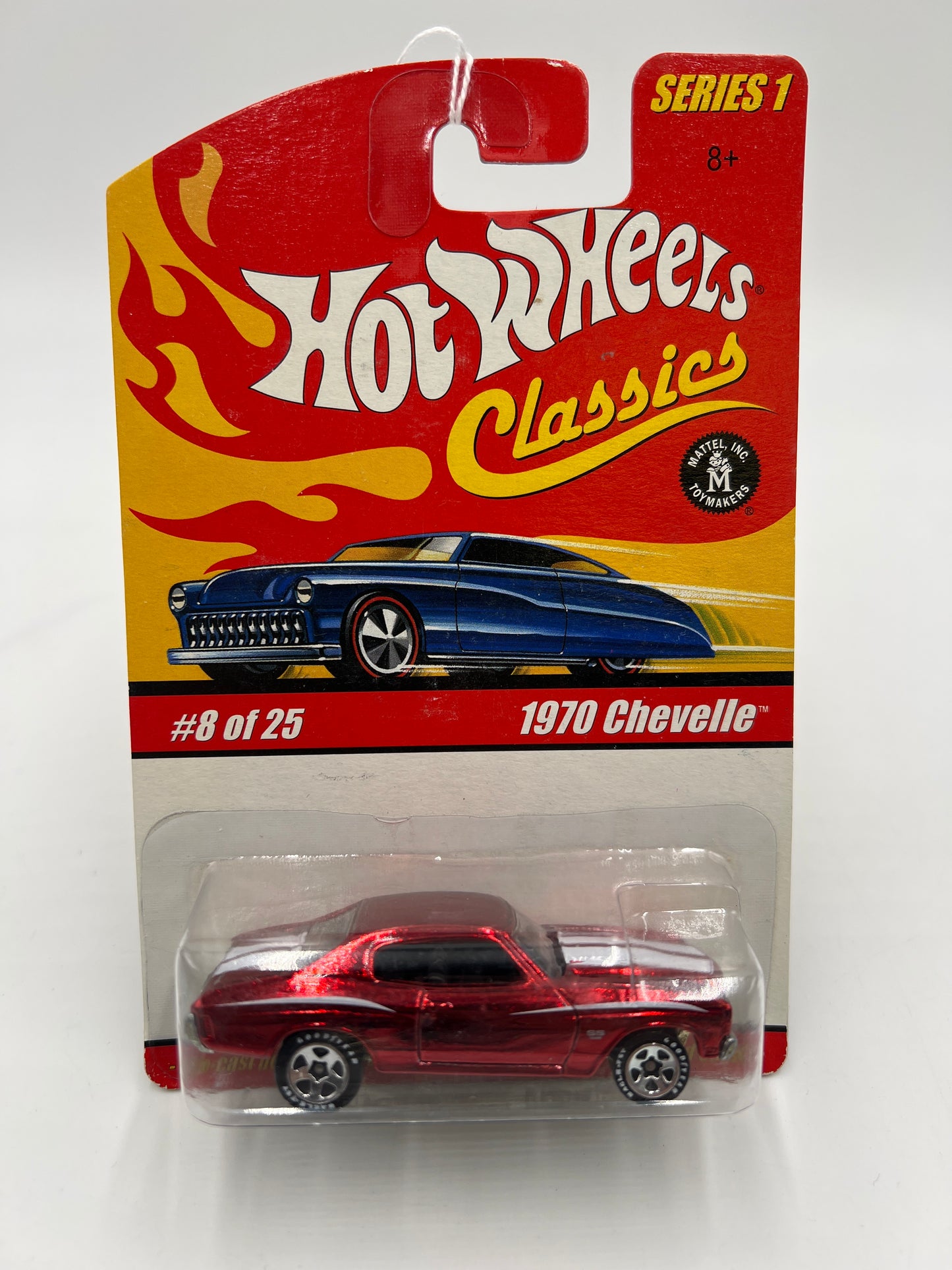 Hot Wheels Classics Series 1 #8 1970 Chevelle SS Red