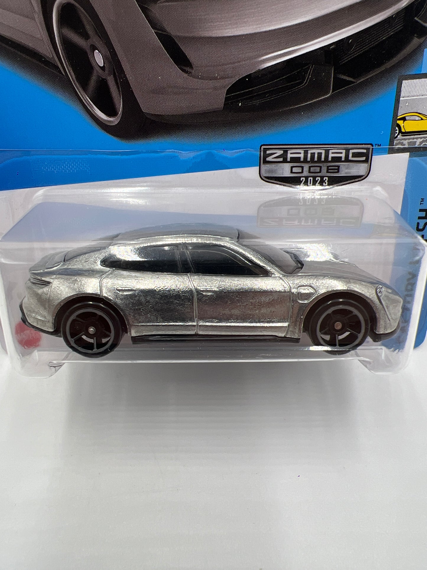2023 Hot Wheels Walmart Exclusive Zamac 8 #149 Porsche Taycan Turbo S 144C