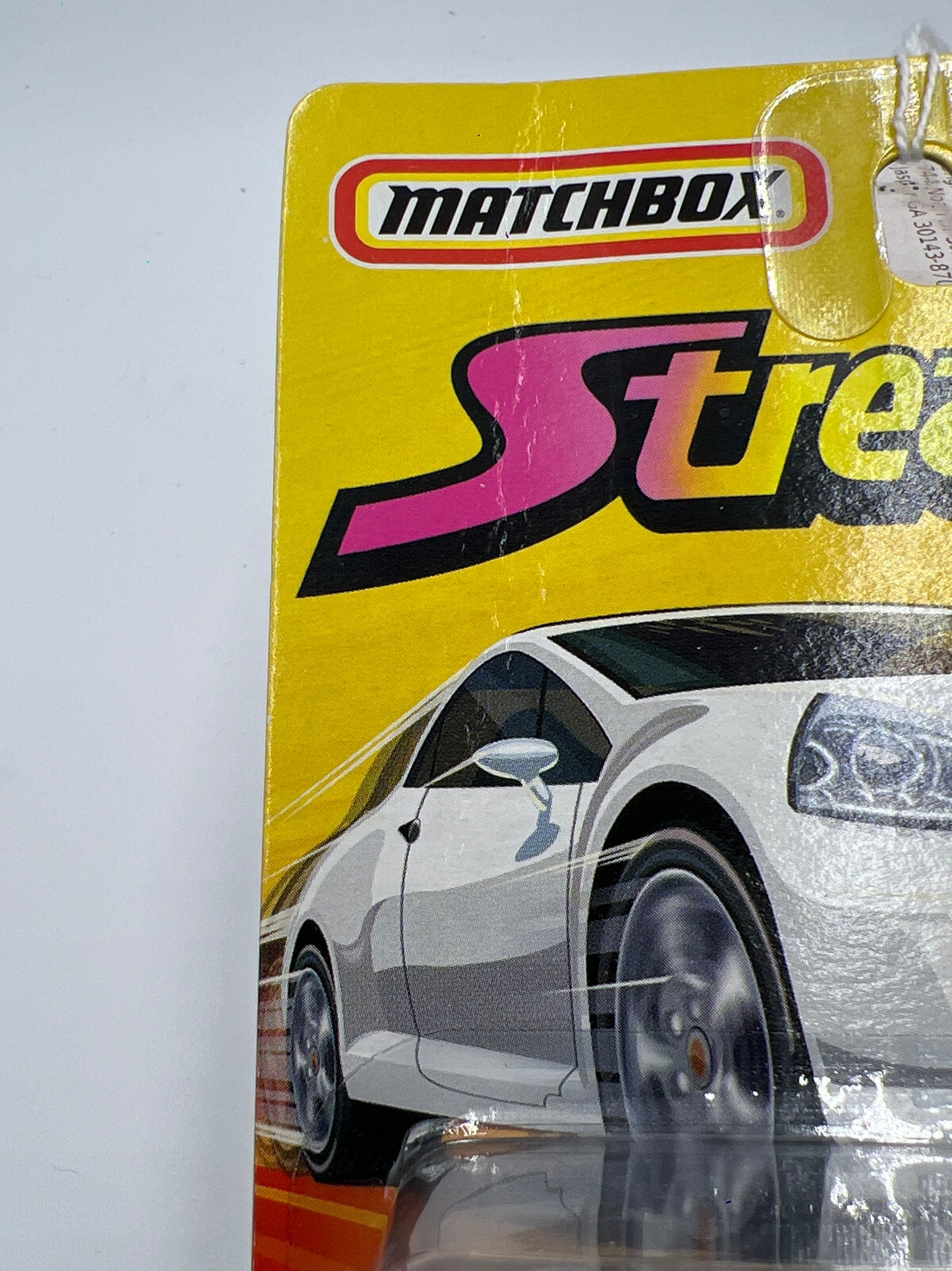 Matchbox Streakers #55 Mitsubishi Eclipse White Card Not Perfect (2) 172A