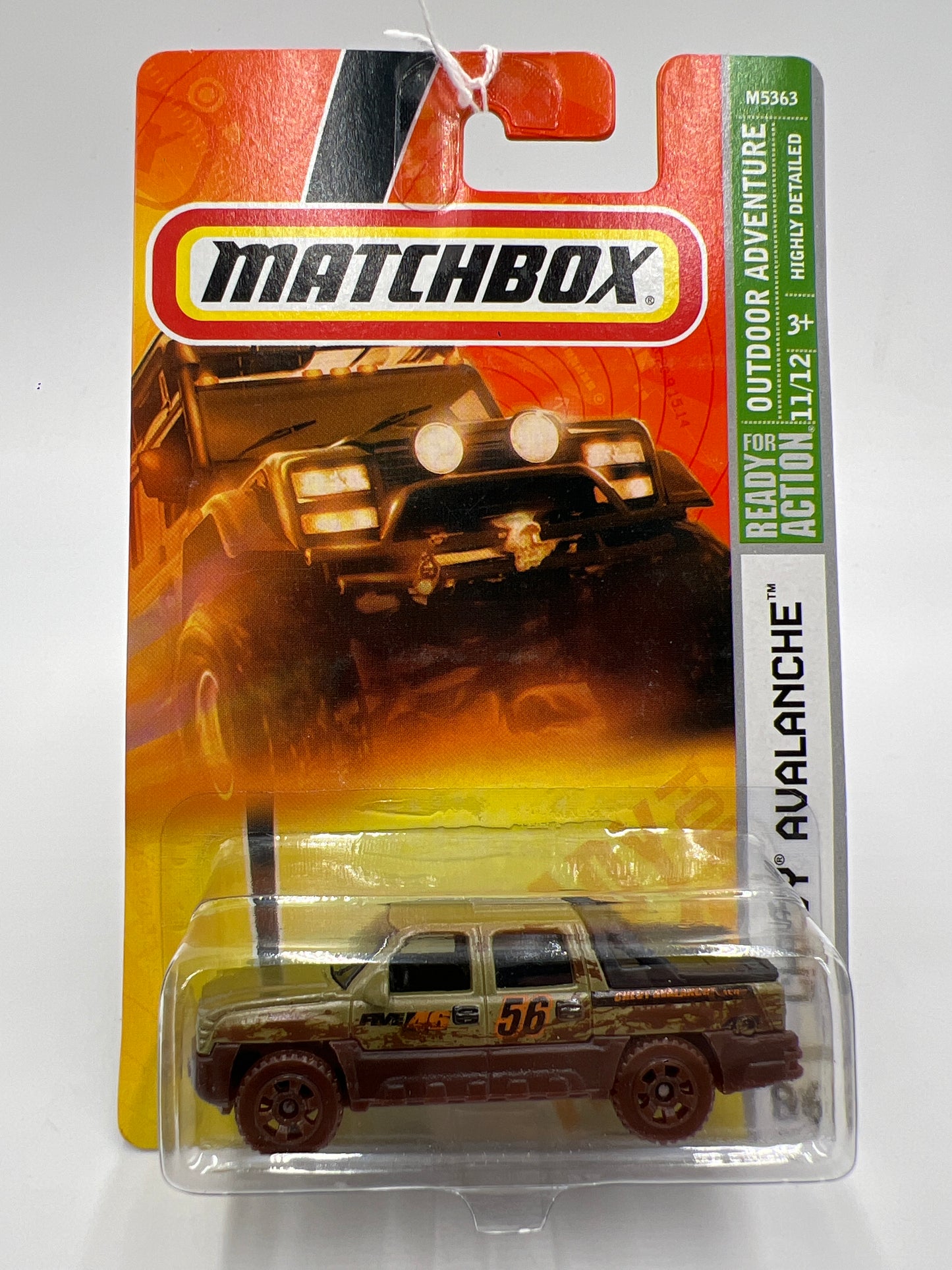Matchbox Outdoor Adventure #86 Chevy Avalanche Muddy