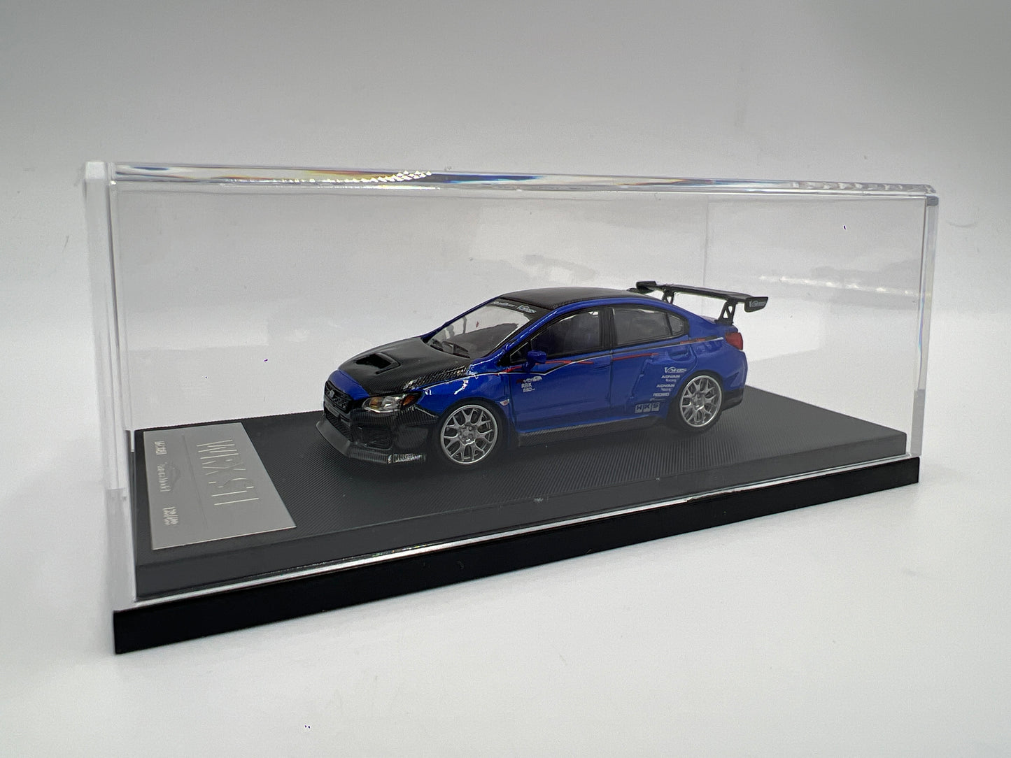 Aurora Model 1/64 #139/499 Subaru WRX STI Blue