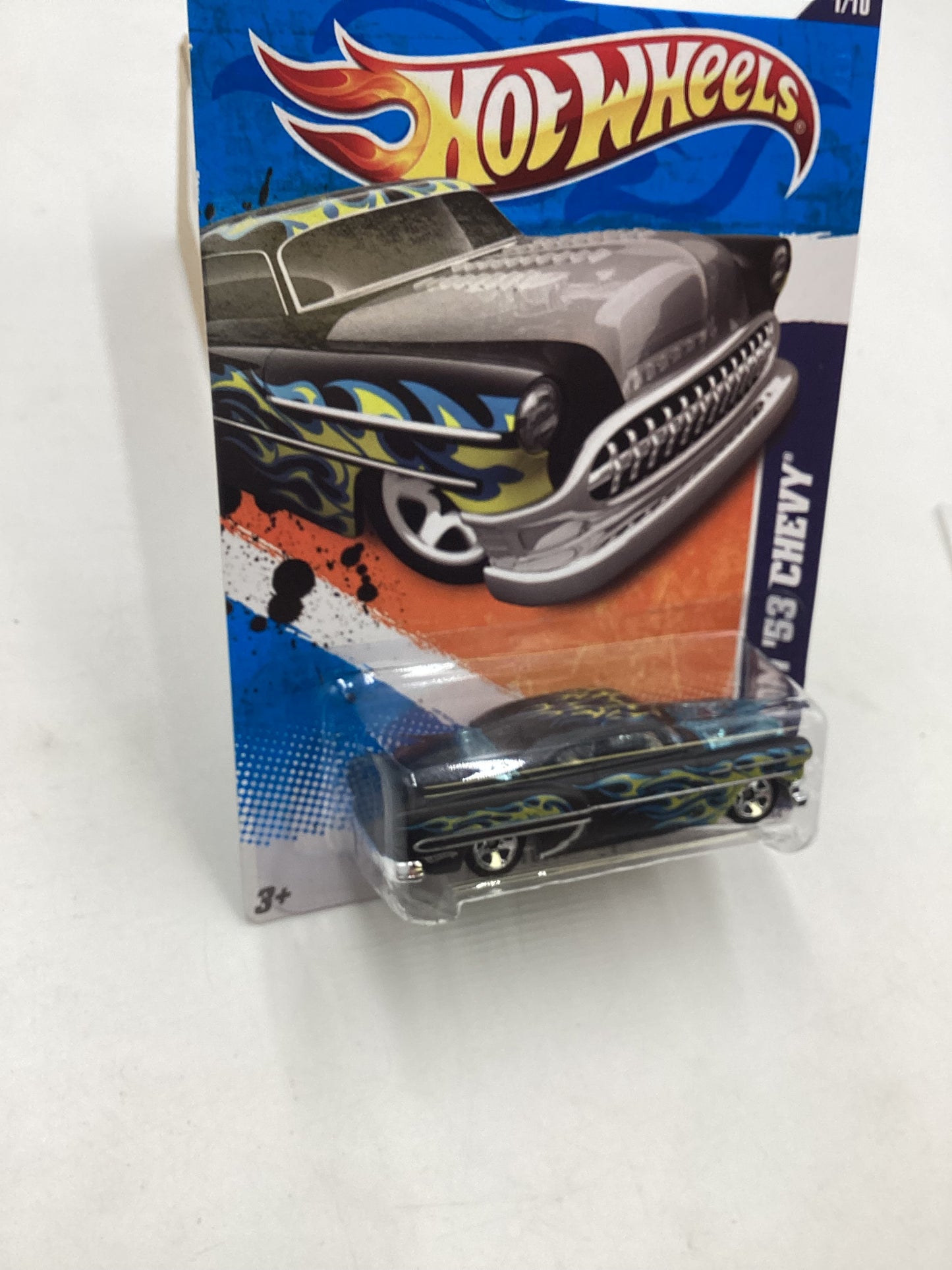 2011 Hot Wheels #91 Grey Custom 53 Chevy 11C