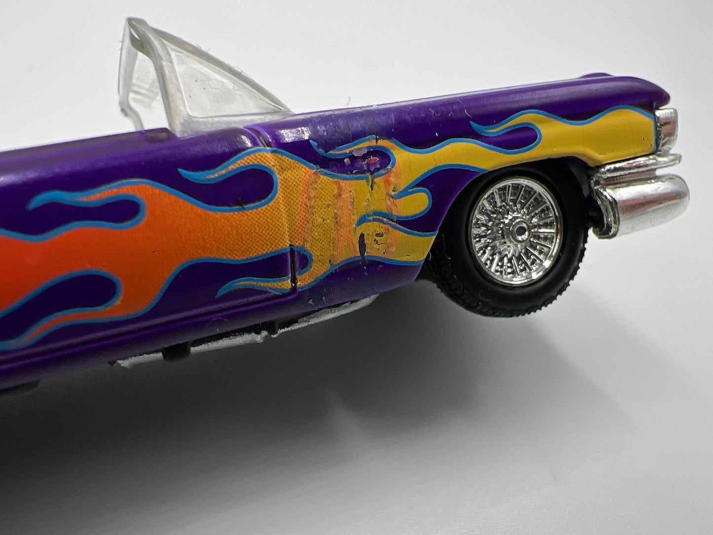 2001 Hot Wheels Collectibles 1/64 Acrylic Hard Rock Cafe 1959 Cadillac Eldorado Purple Loose