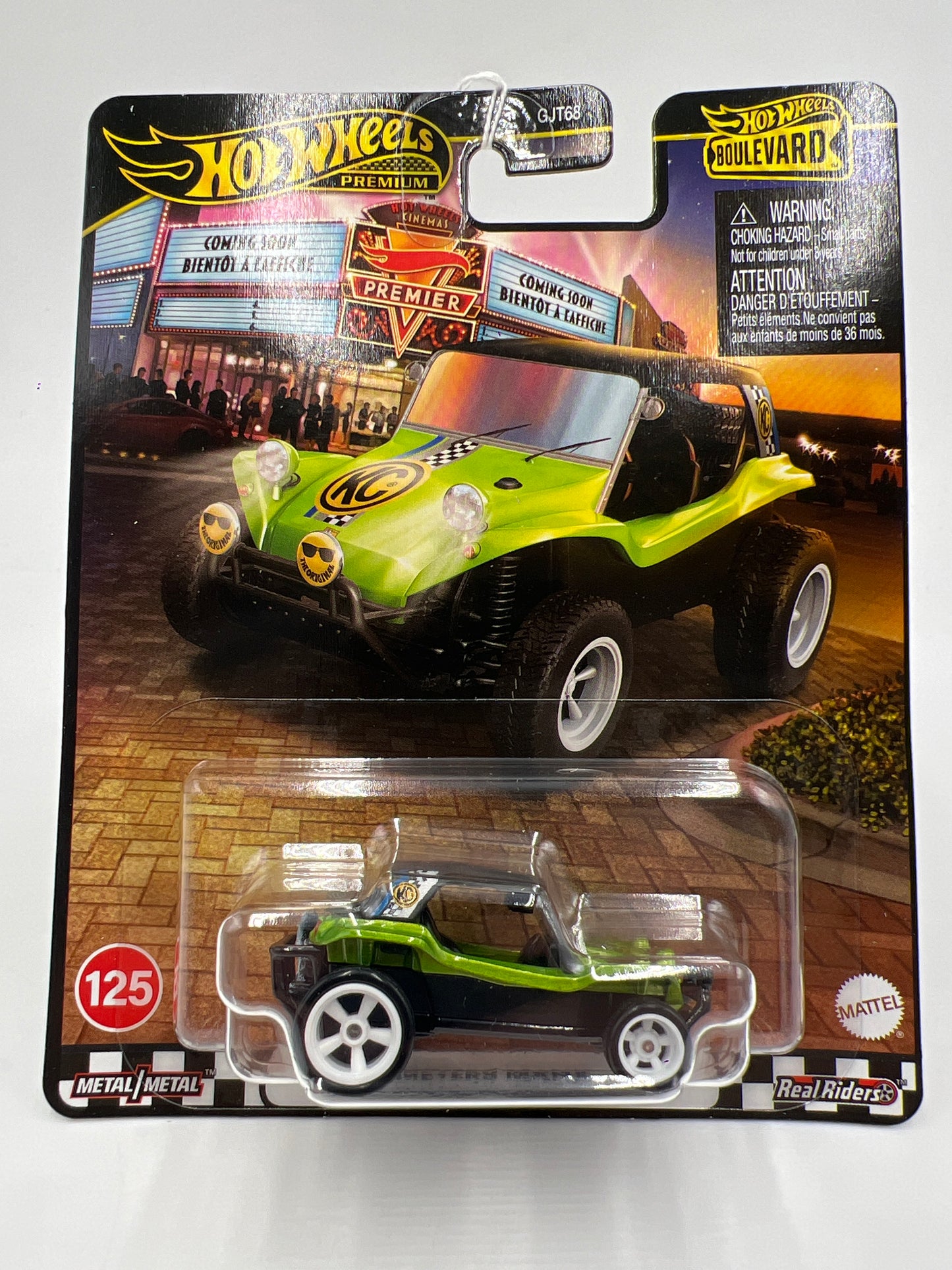 2025 Hot Wheels Premium Boulevard #125 Meyers Manx Green 265G