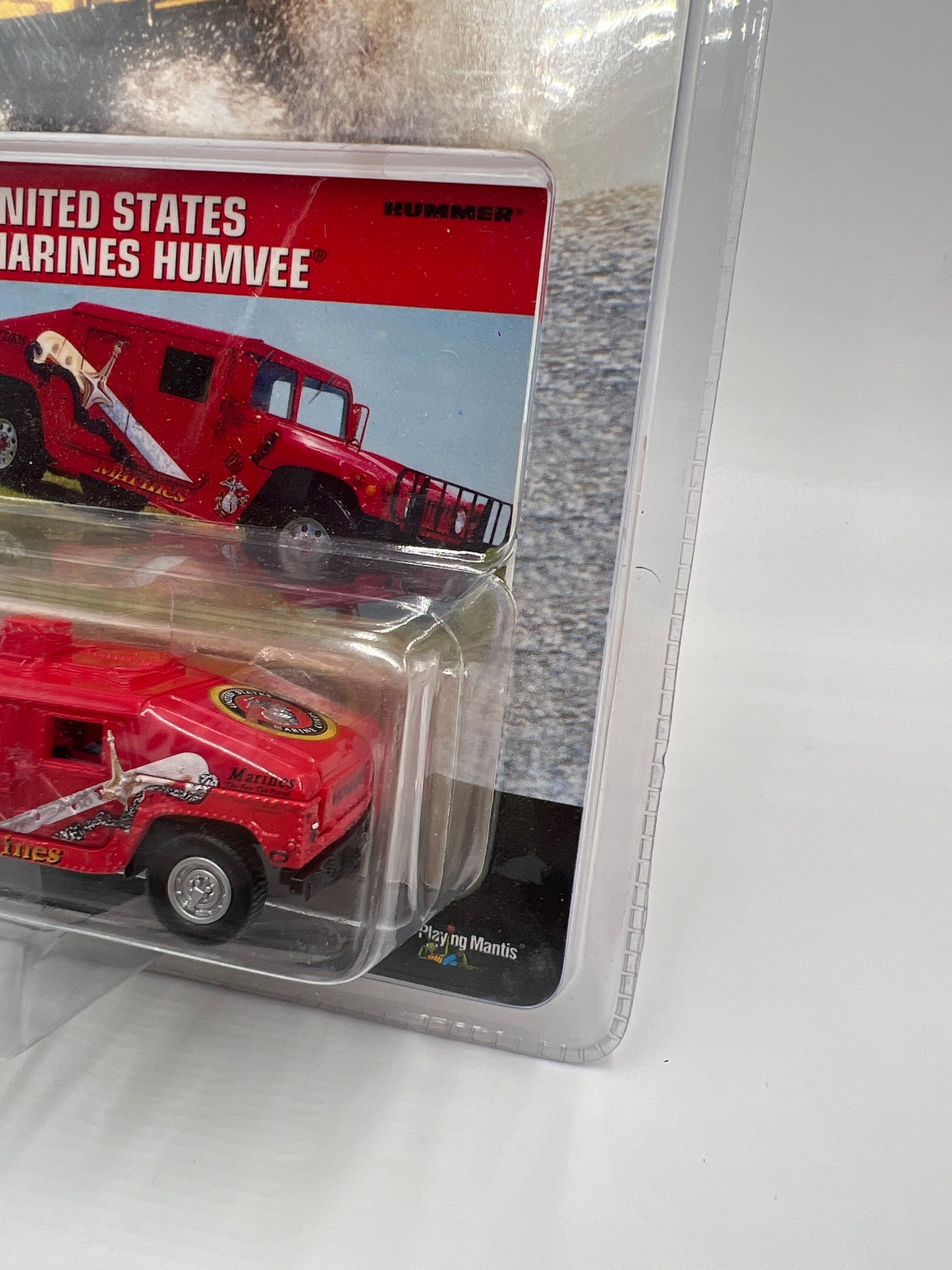 Johnny Lightning Hummer Series United States Marines Humvee Red 221H