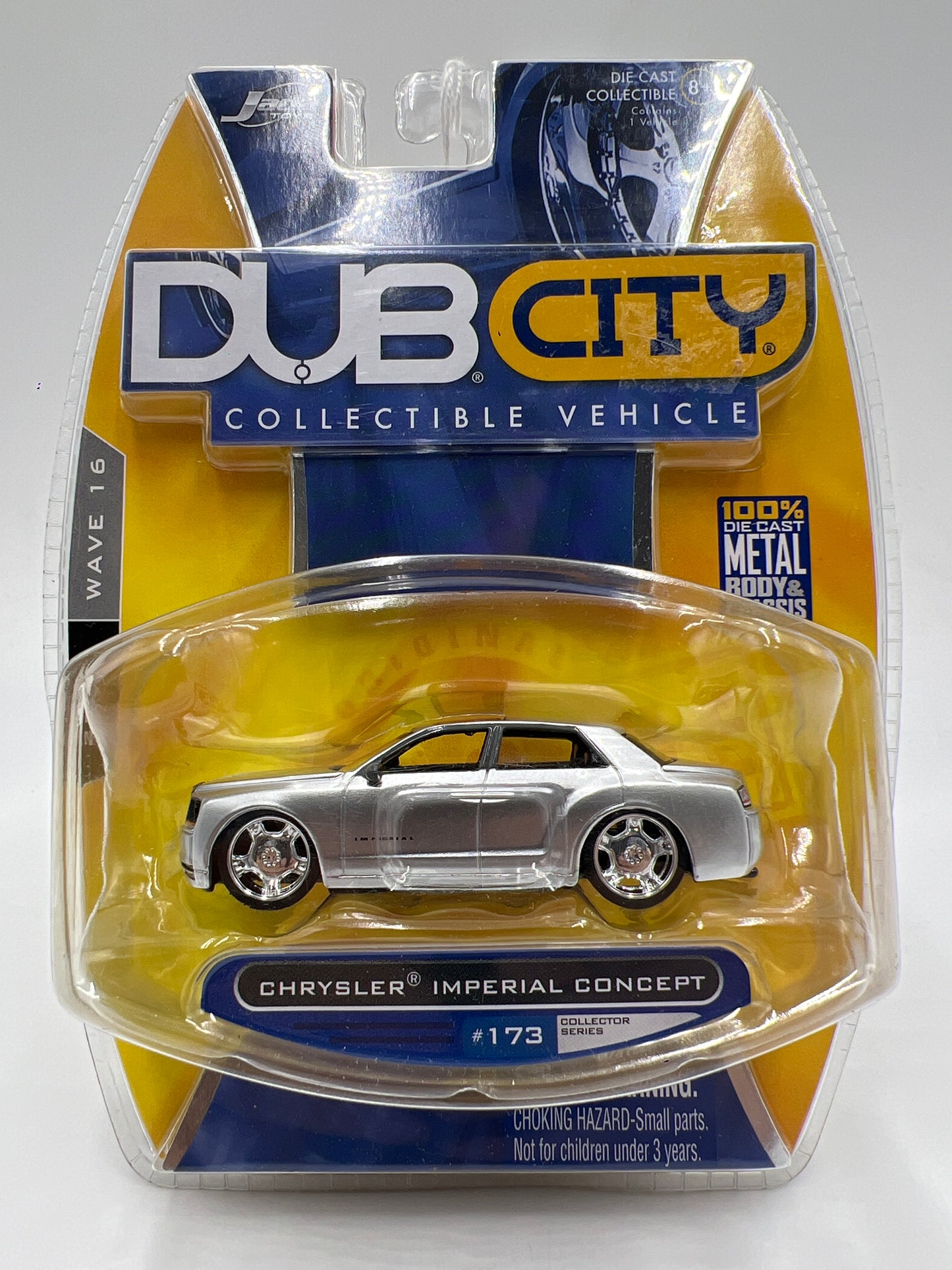 2007 Jada Dub City Wave 16 #173 Chrysler Imperial Concept Silver  SR