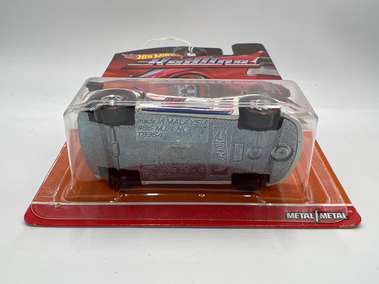 Hot Wheels Heritage Redline #17 Corvette C6R White 160N