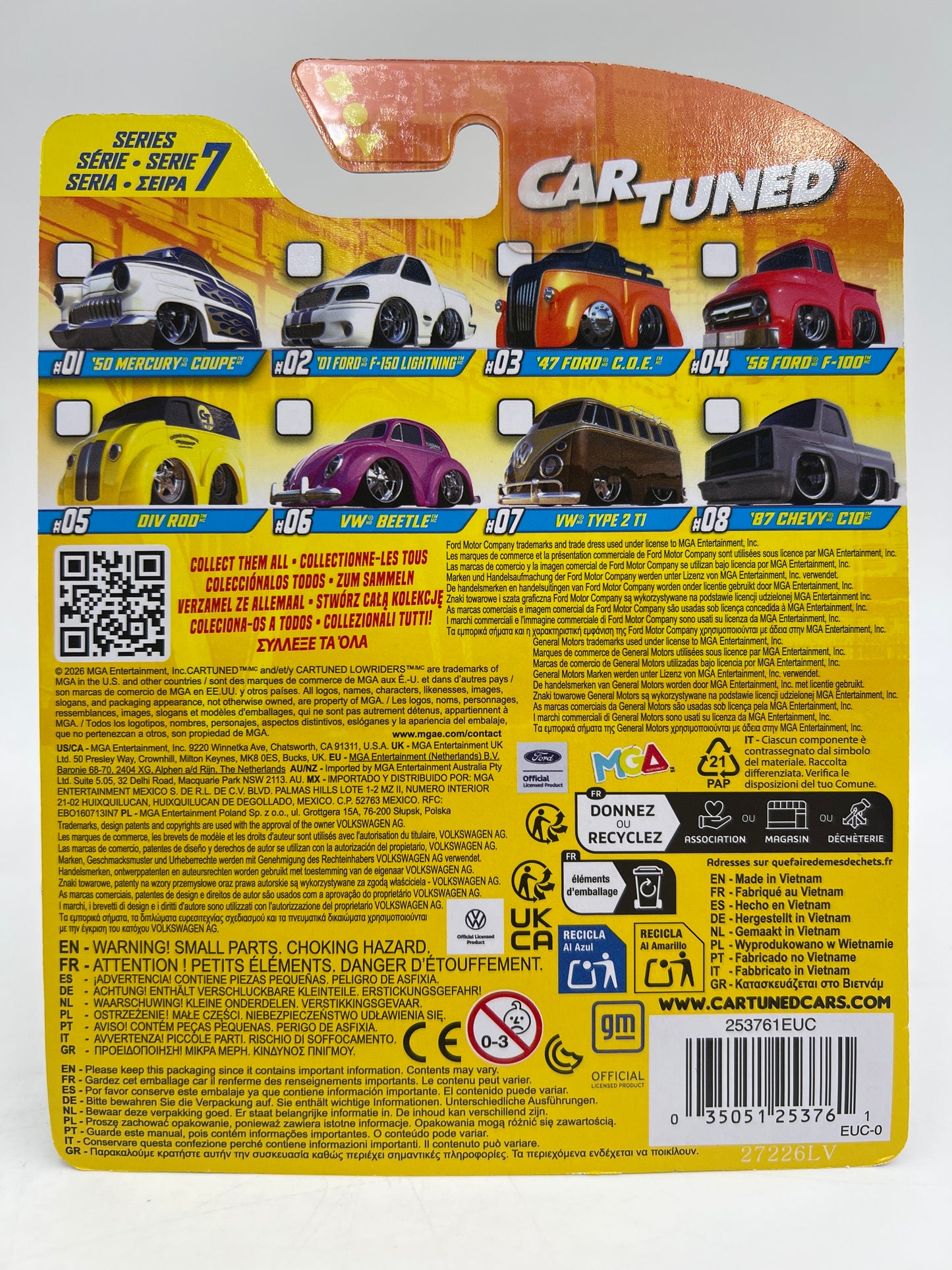 MGA Car Tuned Hobby Exclusive Series 7 #5 DIV Rod Yellow/Black