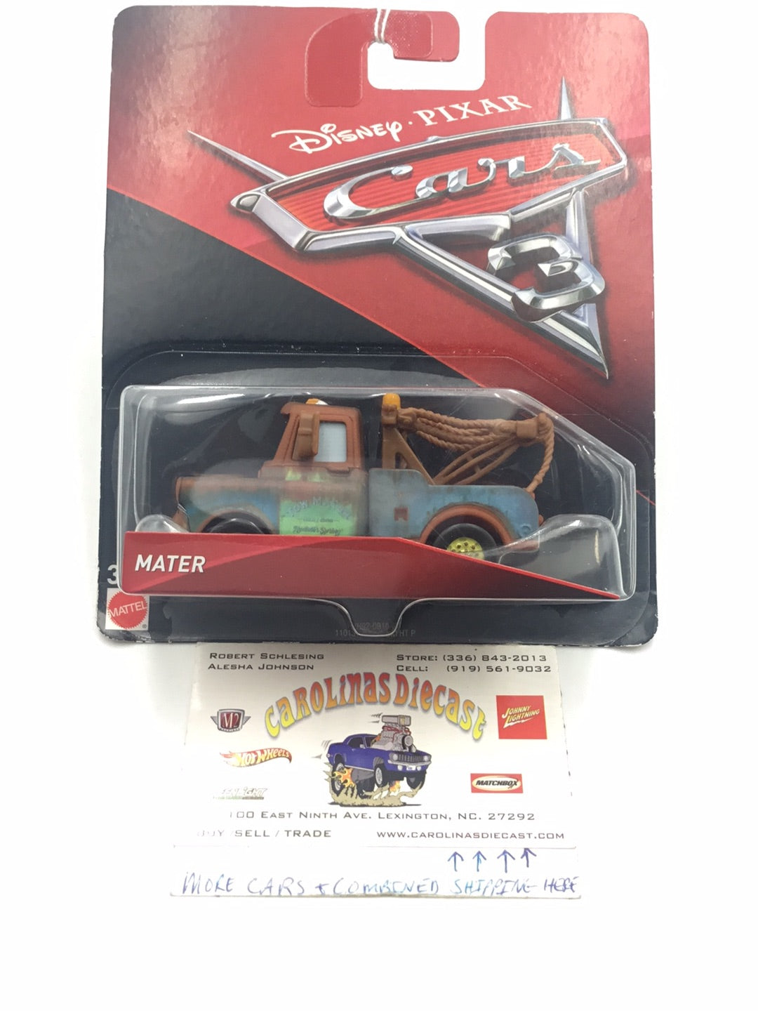 2017 Disney Pixar Cars 3 Mater 138C