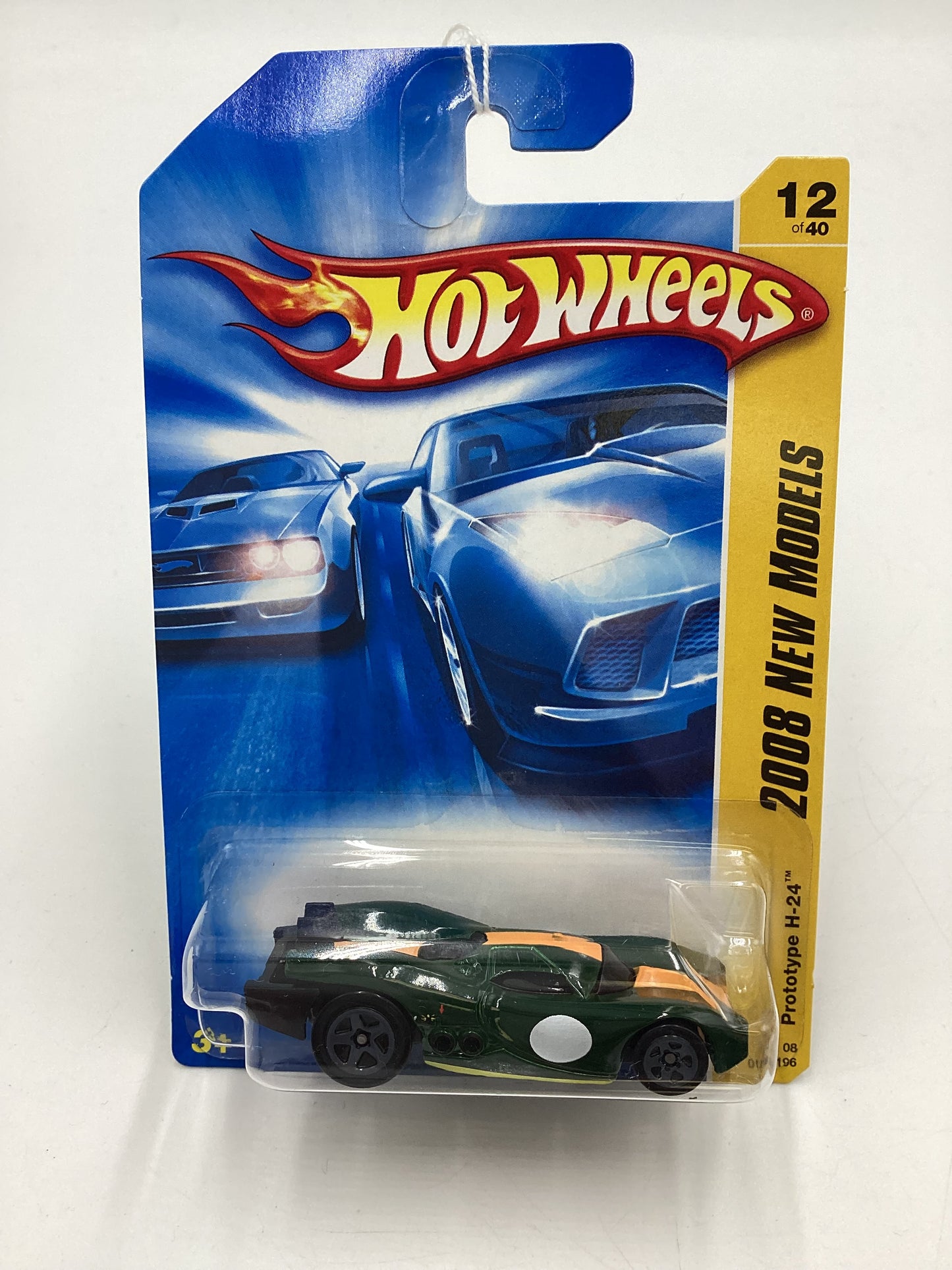 2008 Hot Wheels New Models #12 Prototype H-24 Green AA4