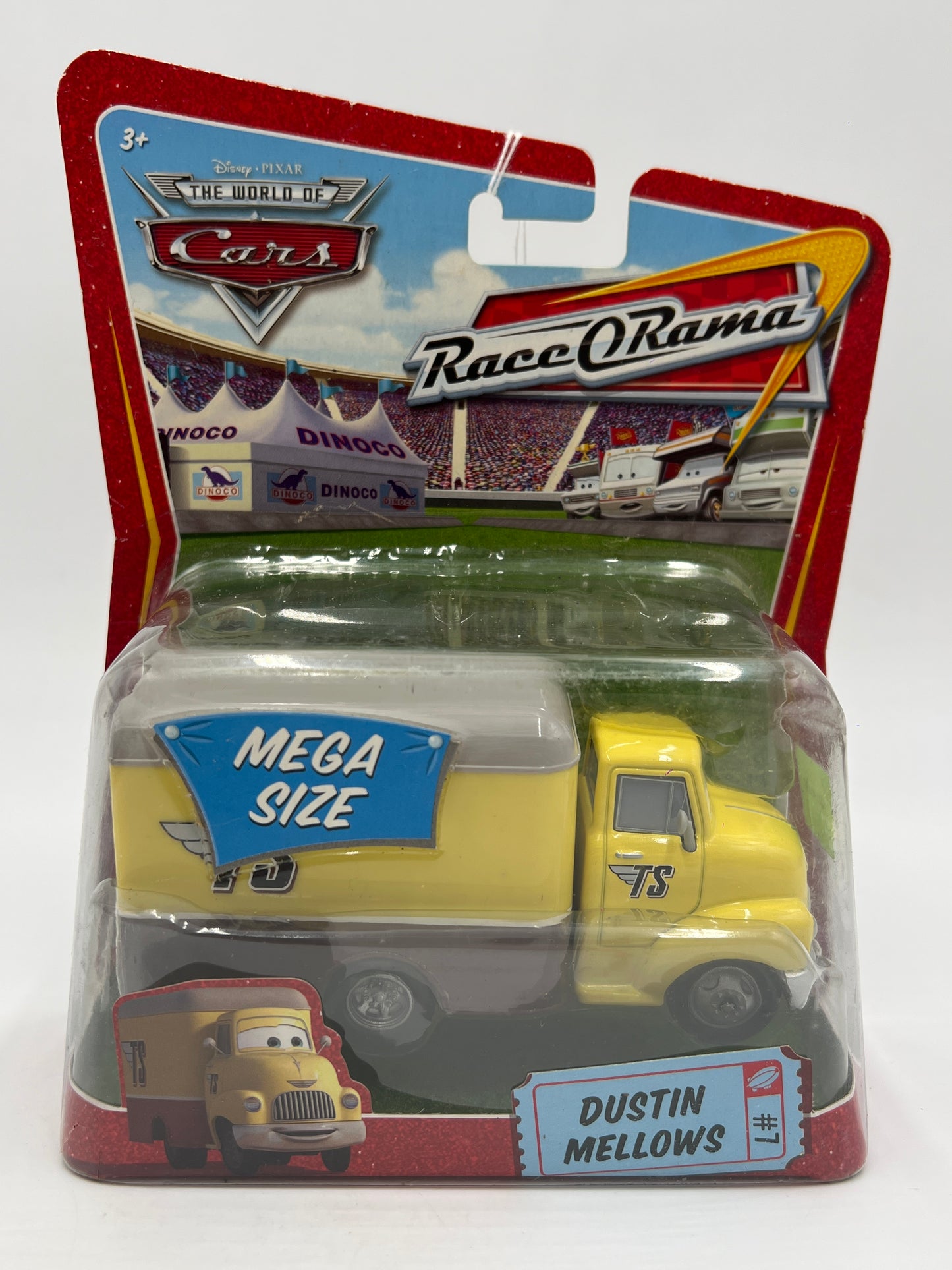 Disney Pixar The World Of Cars Race O Rama #7 Mega Size Dustin Mellows 141A