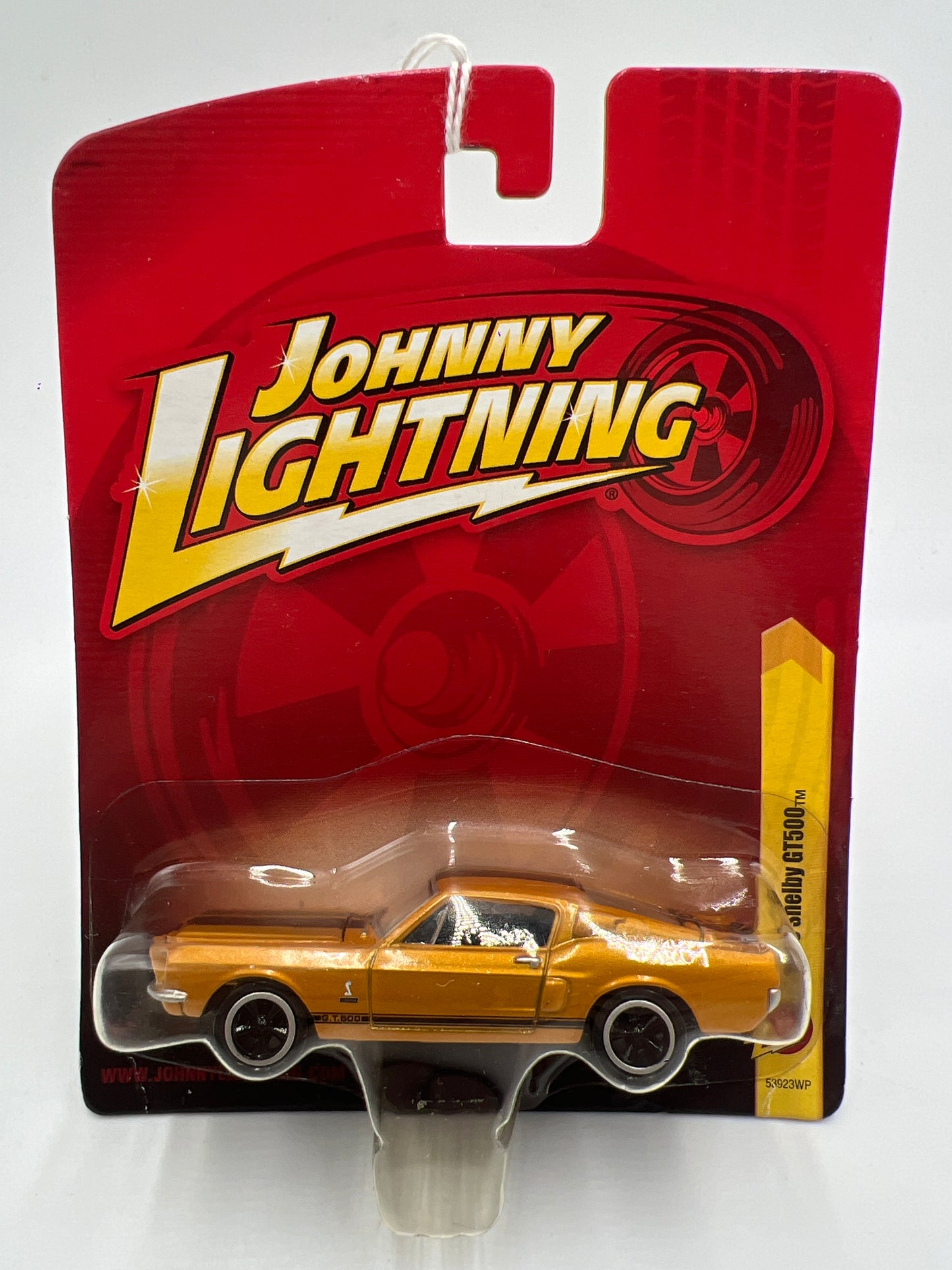 Johnny Lightning Small Card 1968 Shelby GT500 Gold
