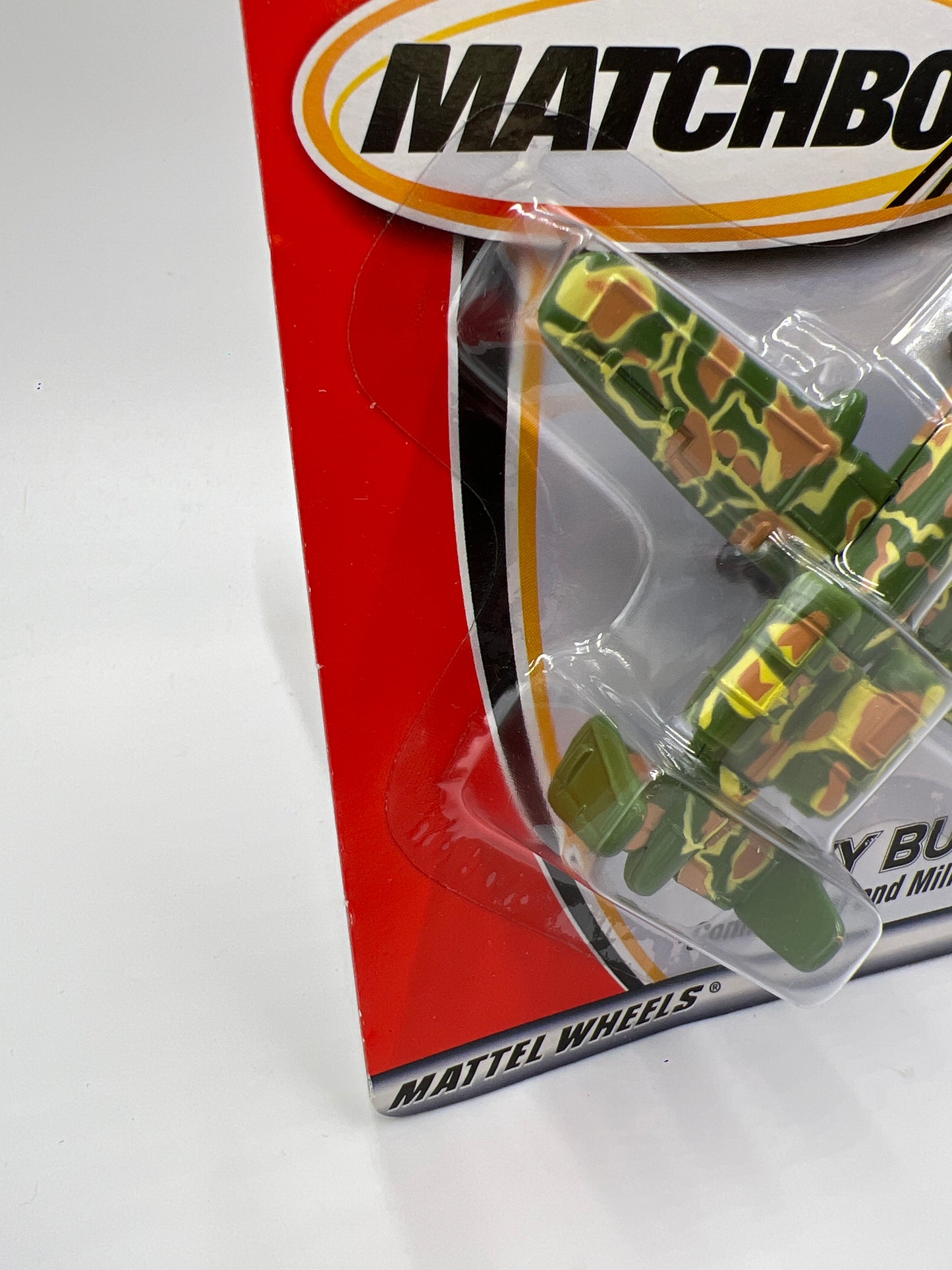 Matchbox Sky Busters Warthog A-10A Military Plane Camo