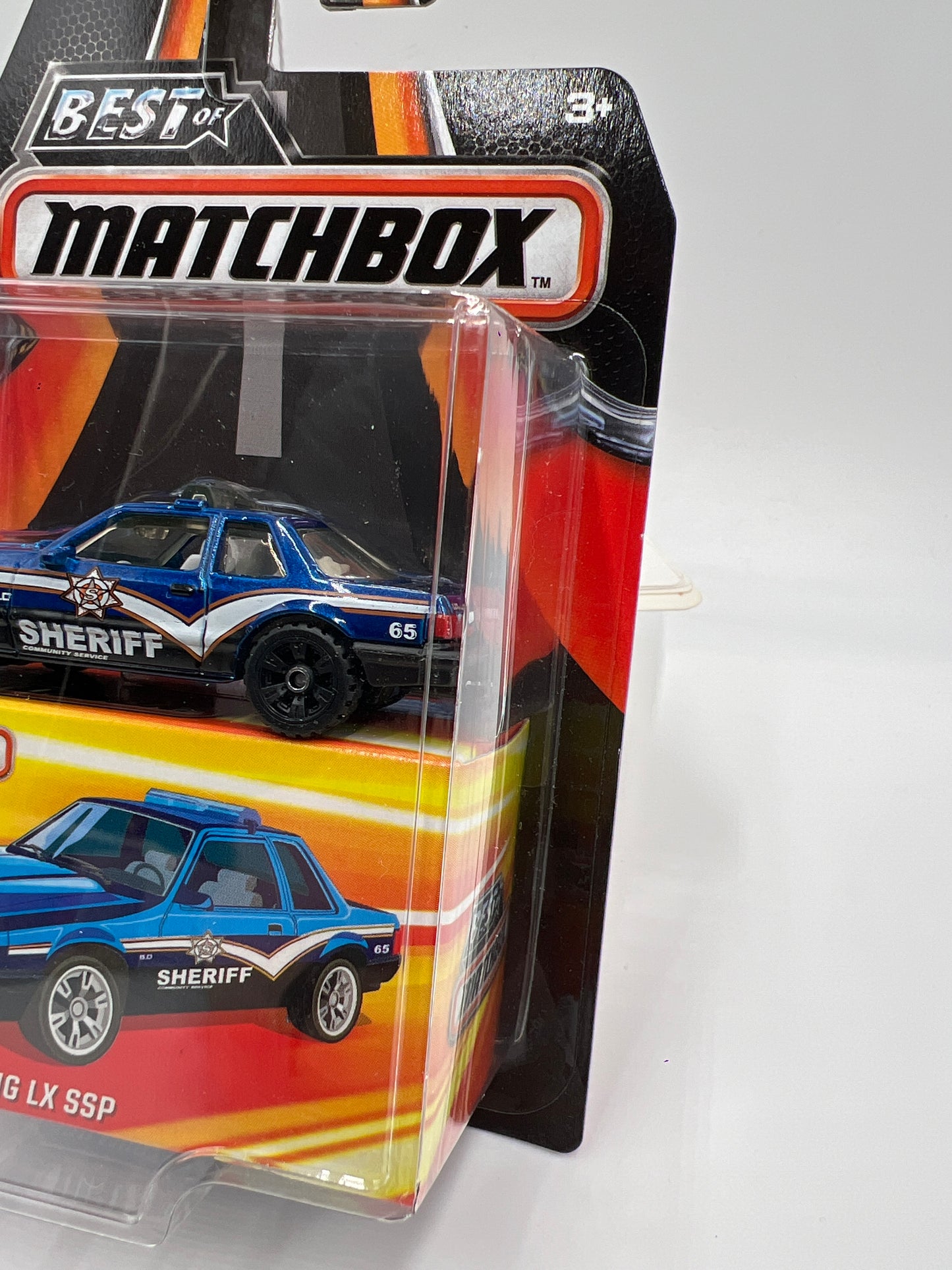 Matchbox Best of Matchbox Series 1 93 Ford Mustang LX SSP Sheriff 168K