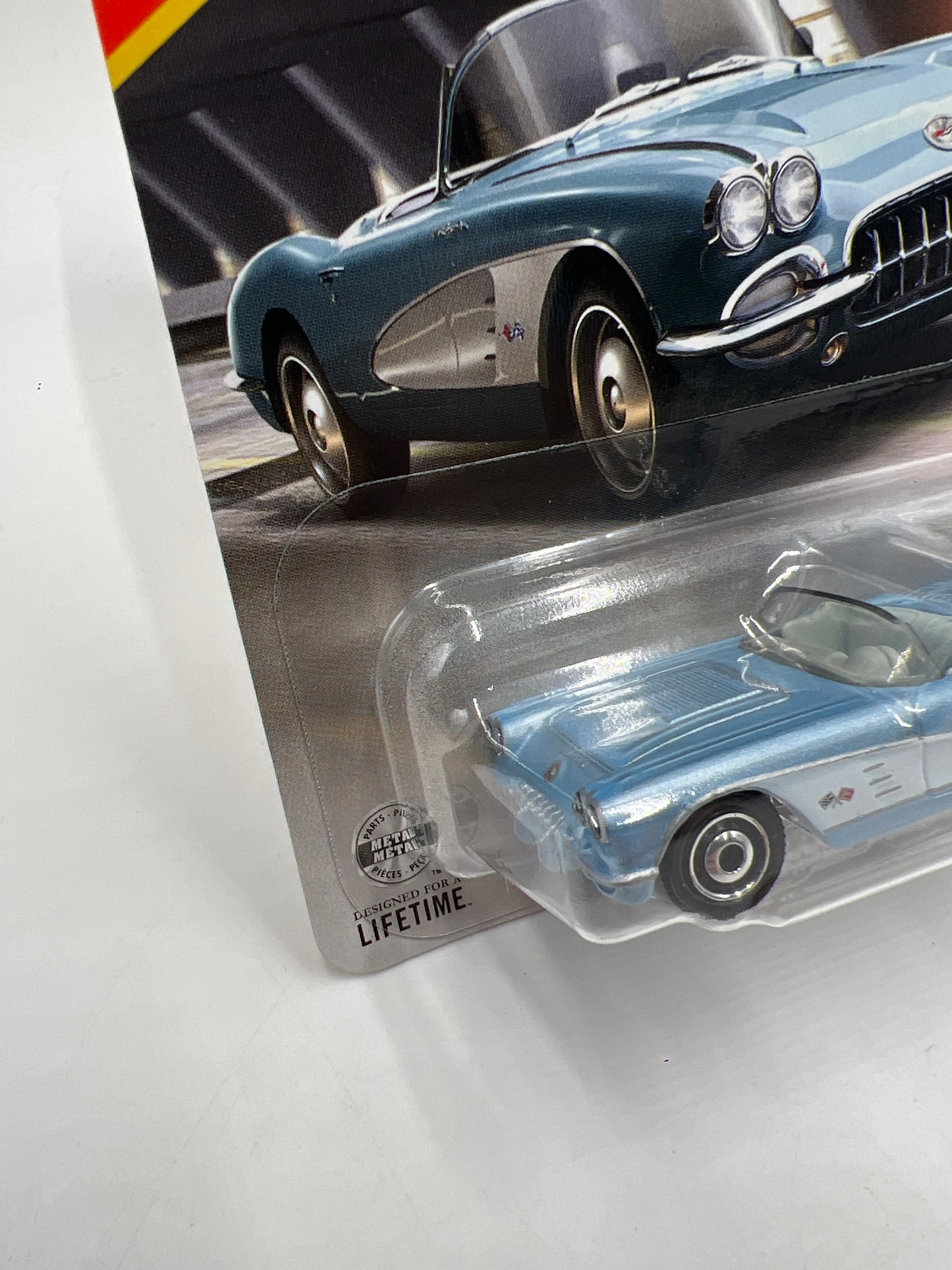 2026 Matchbox #22 1958 Chevrolet Corvette Light Blue 213C