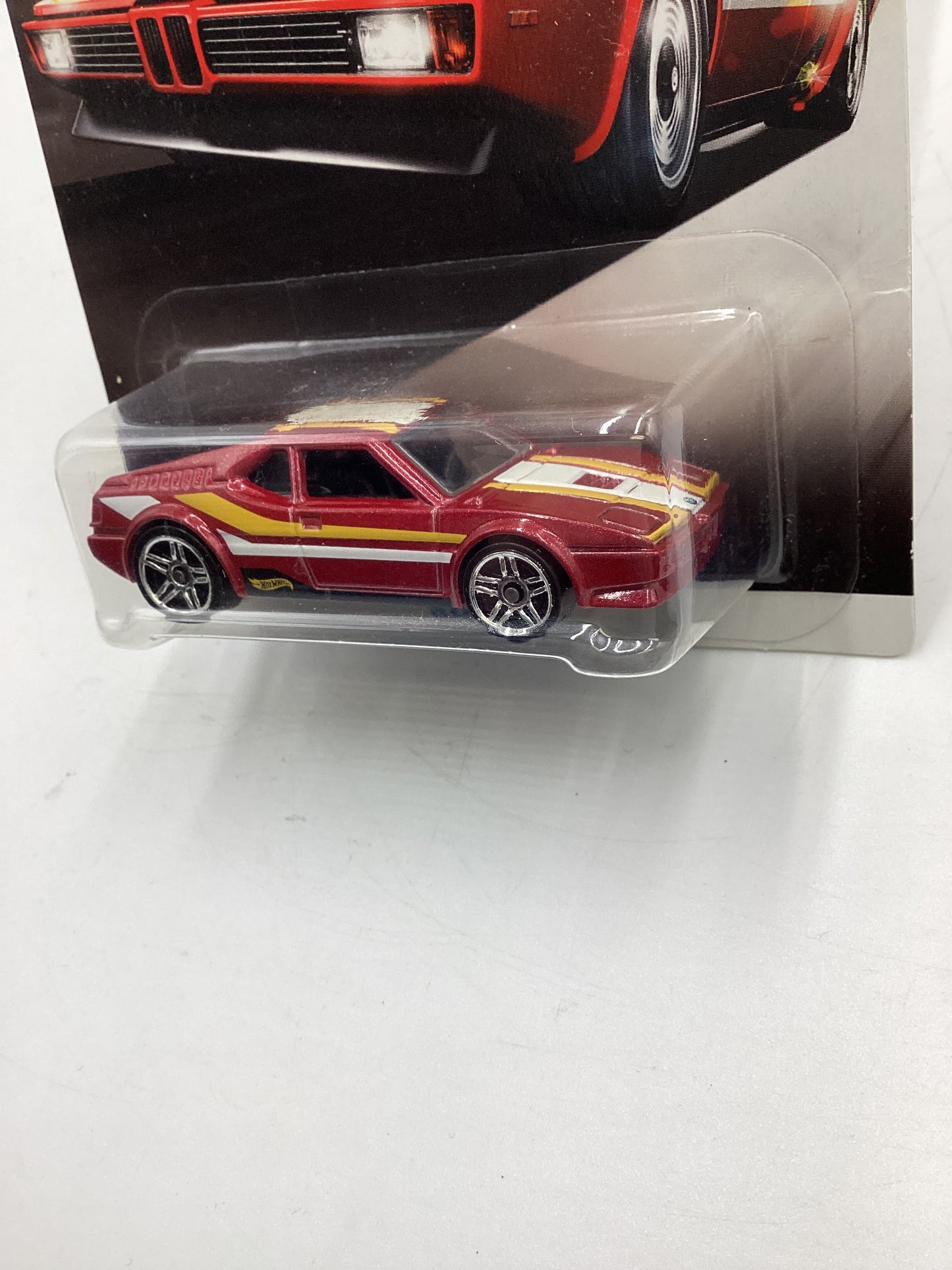 Hot Wheels BMW Series #1 BMW M1 Red Walmart Exclusive 152D