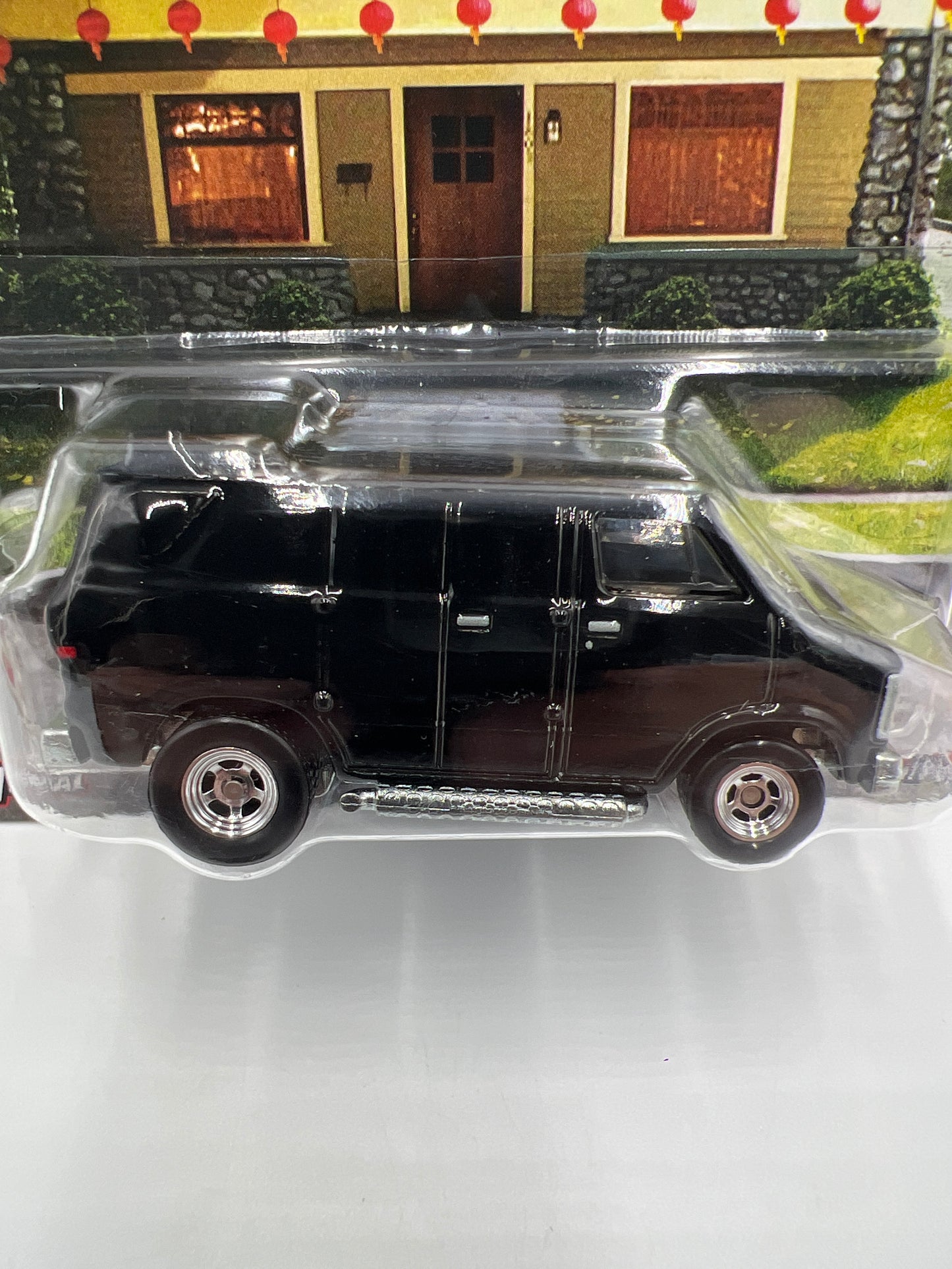 2025 Hot Wheels Pop Culture Old School 1979 Dodge Ram Van Black 244N