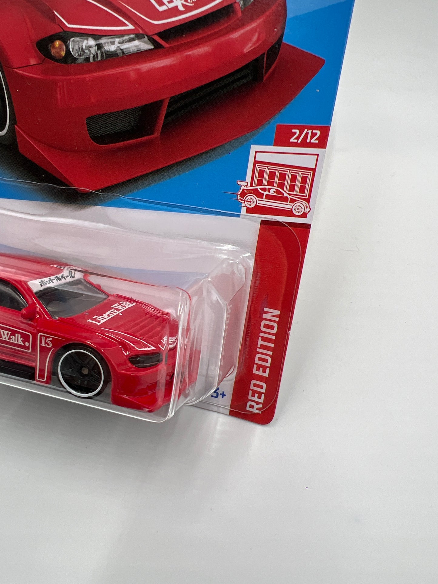 2023 Hot Wheels Target Exclusive Red Edition #17 LB Super Silhouette Nissan Silvia S15 Red W/Protector