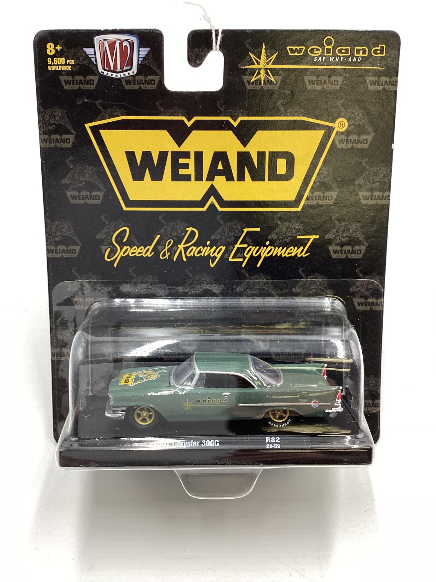 M2 Machines Auto Driver Weiand 1957 Chrysler 300C Olive Green R82 191i