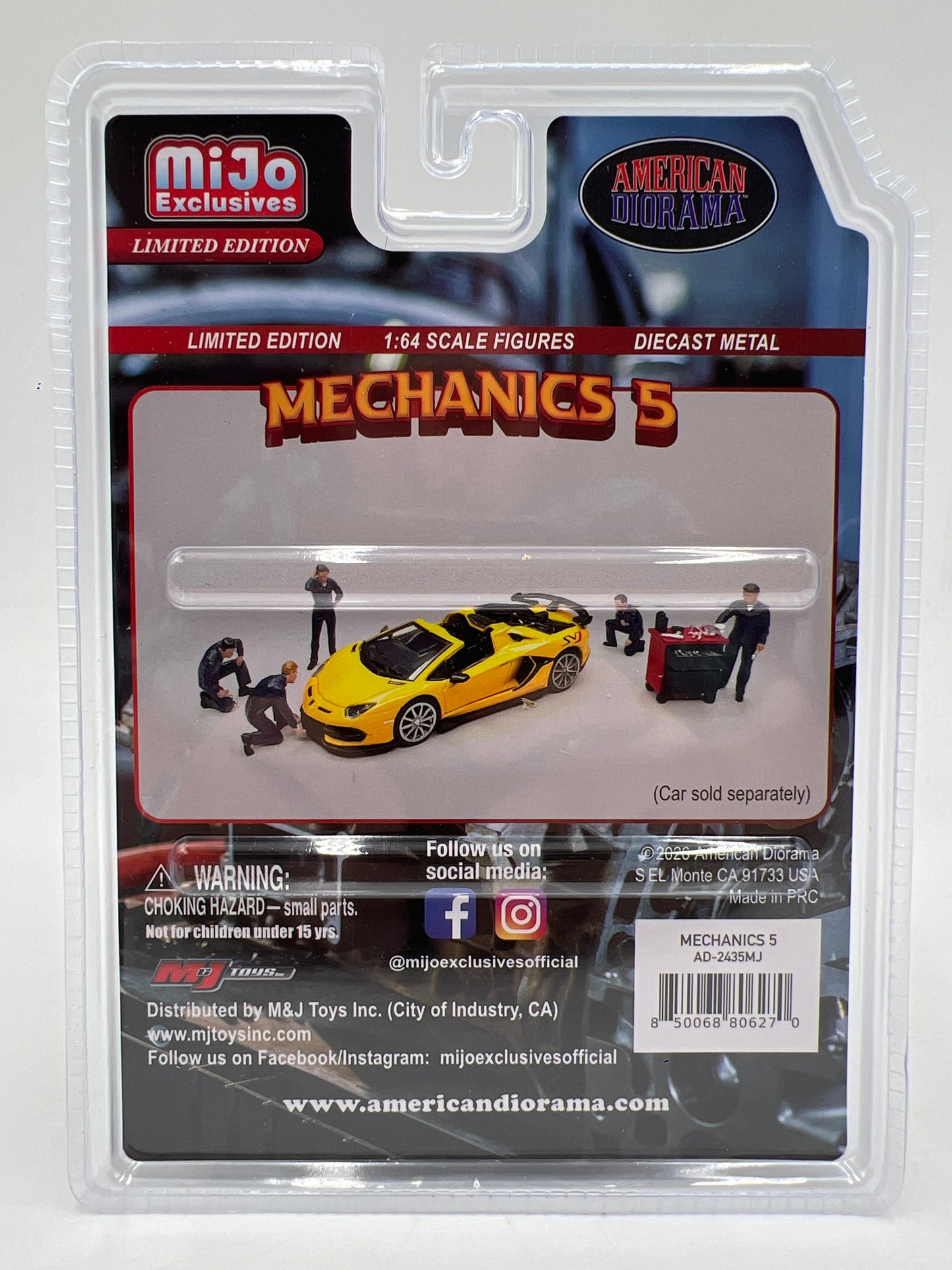 American Diorama MiJo Exclusives 1:64 Mechanics 5 178H