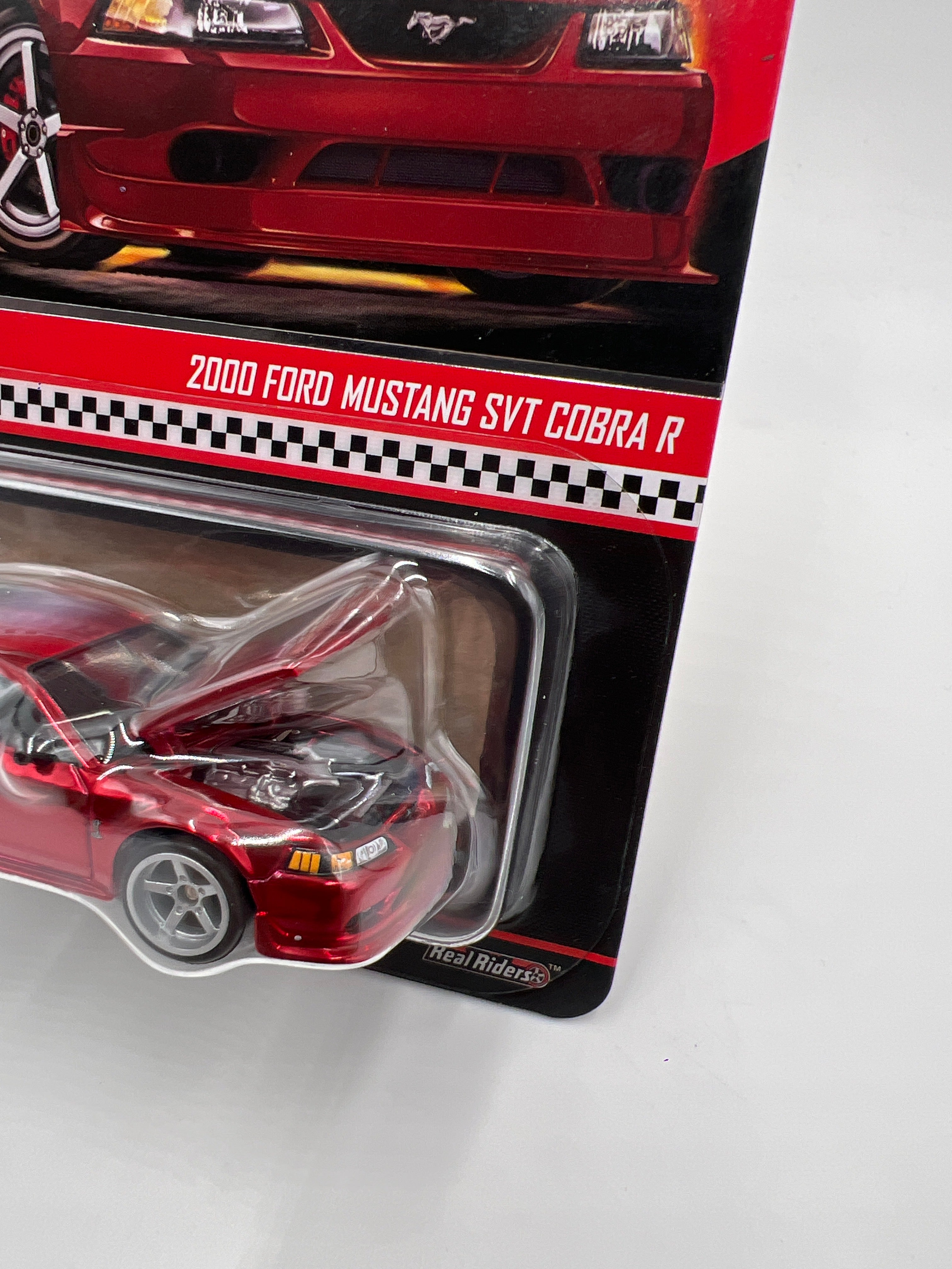2025 Hot Wheels RLC Exclusive 2000 Ford Mustang SVT Cobra R Red W