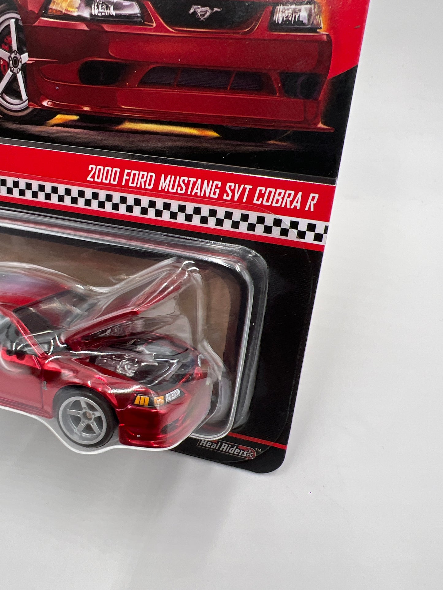 2025 Hot Wheels RLC Exclusive 2000 Ford Mustang SVT Cobra R Red W/Protector