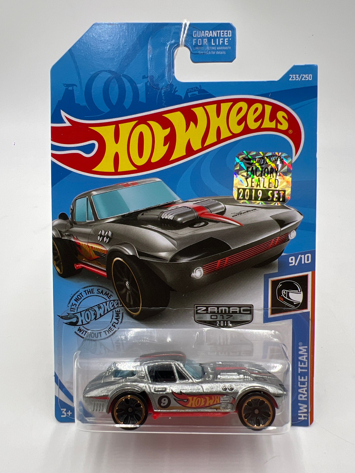 2019 Hot Wheels Factory Sealed Zamac 017 #233 Corvette Grand Sport 146D