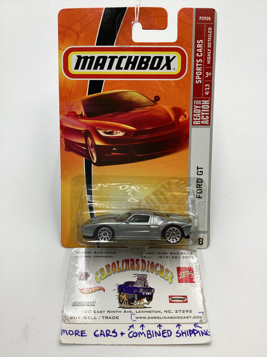 Matchbox #18 Ford GT Silver 206E