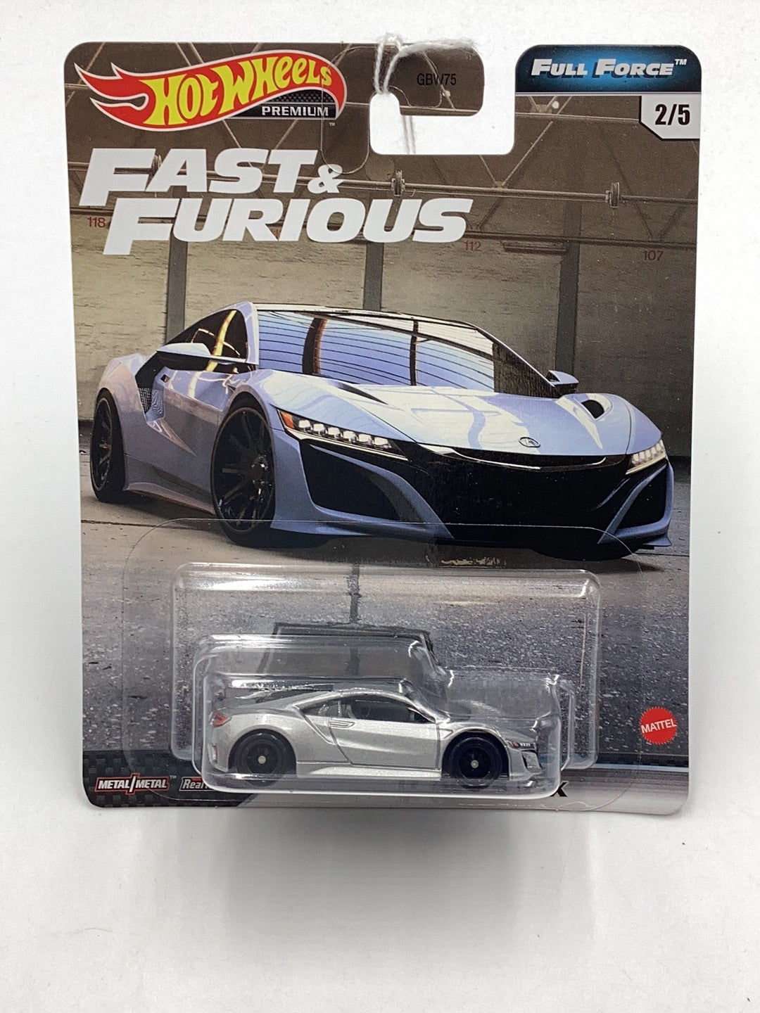 Hot Wheels Full Force fast and furious 2/5 17 Acura NSX 247F