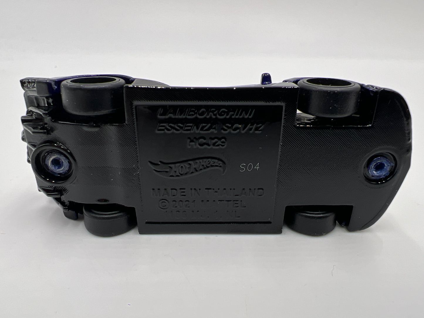 Hot Wheels 1/64 Premium Diorama Set Lamborghini Essenza SCV12 Dark Blue/Black Loose