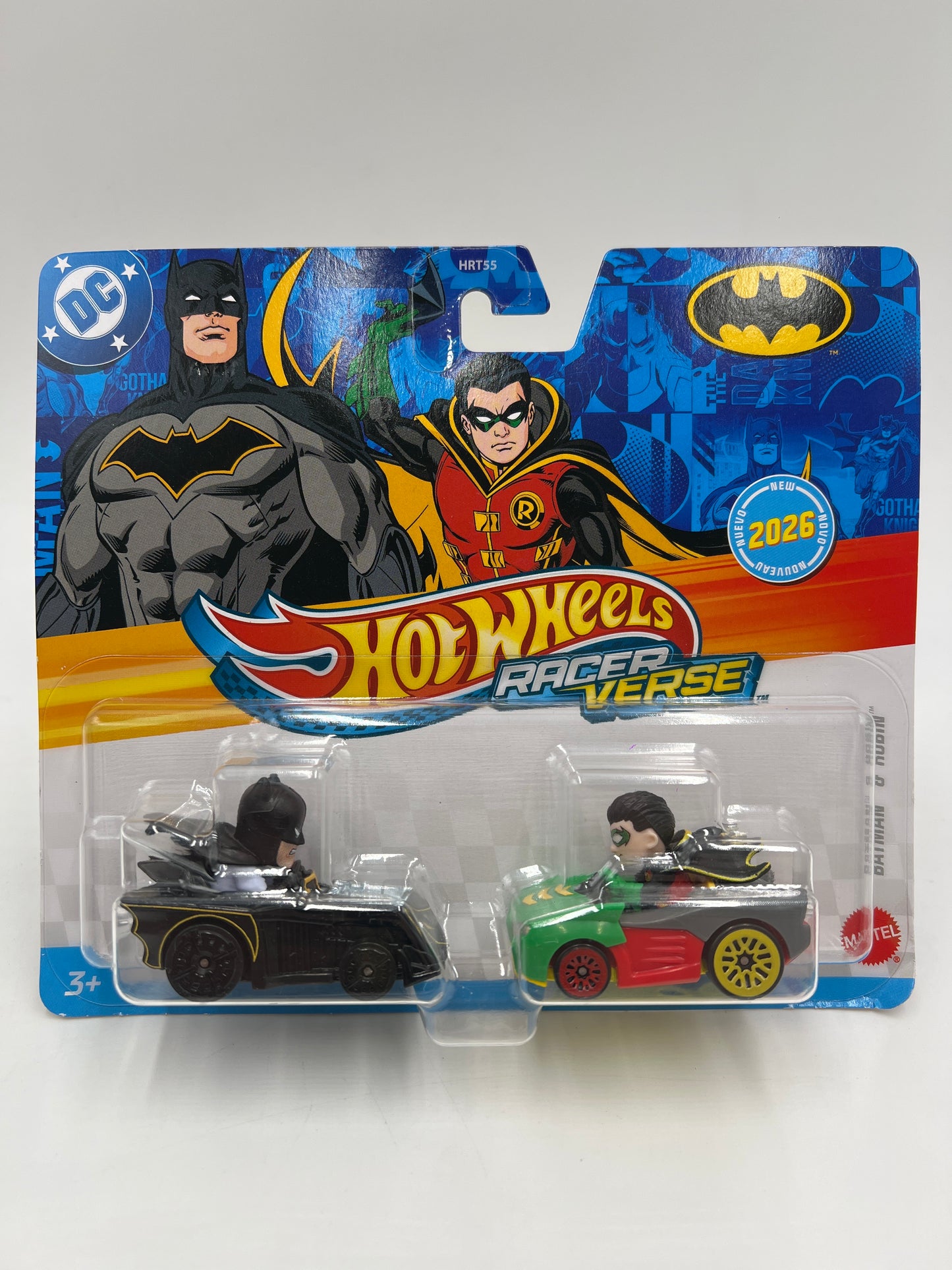 Hot Wheels Racer Verse 2 Pack Batman & Robin 116D