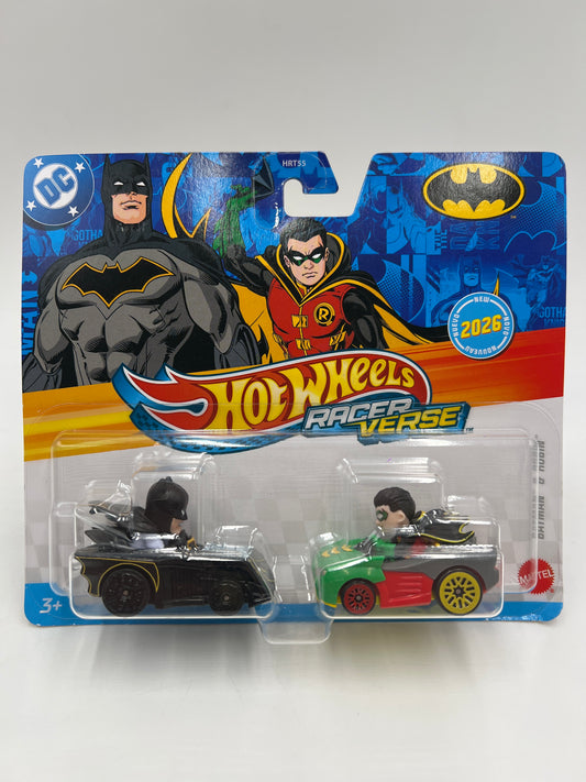 Hot Wheels Racer Verse 2 Pack Batman & Robin 116D