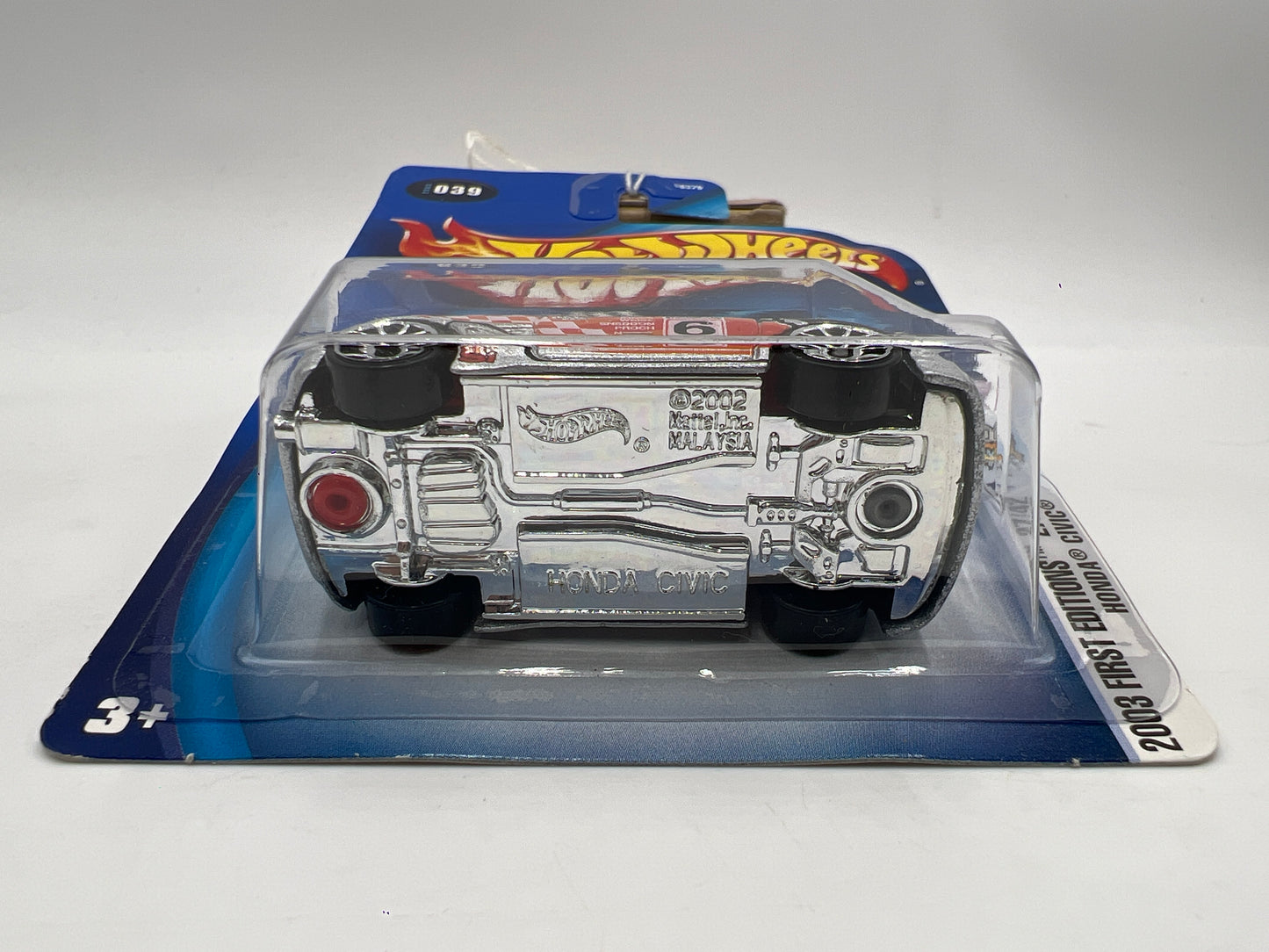 2003 Hot Wheels First Editions #39 Honda Civic Silver 79B