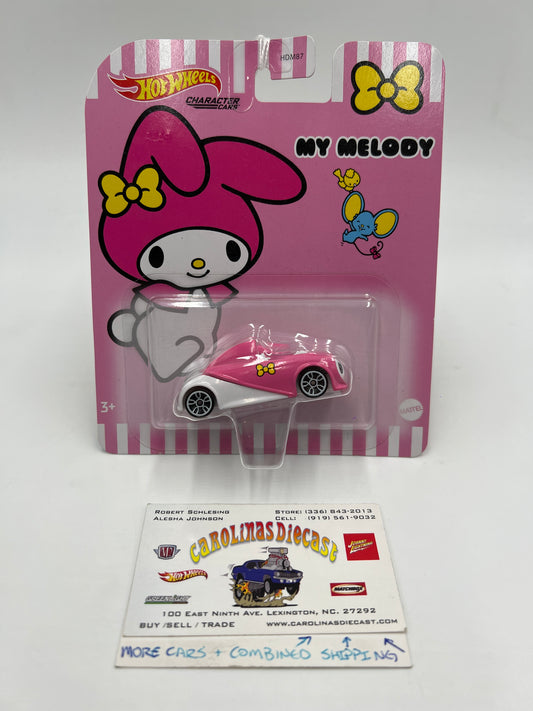 Hot Wheels Character Cars My Melody Pink/White 113B