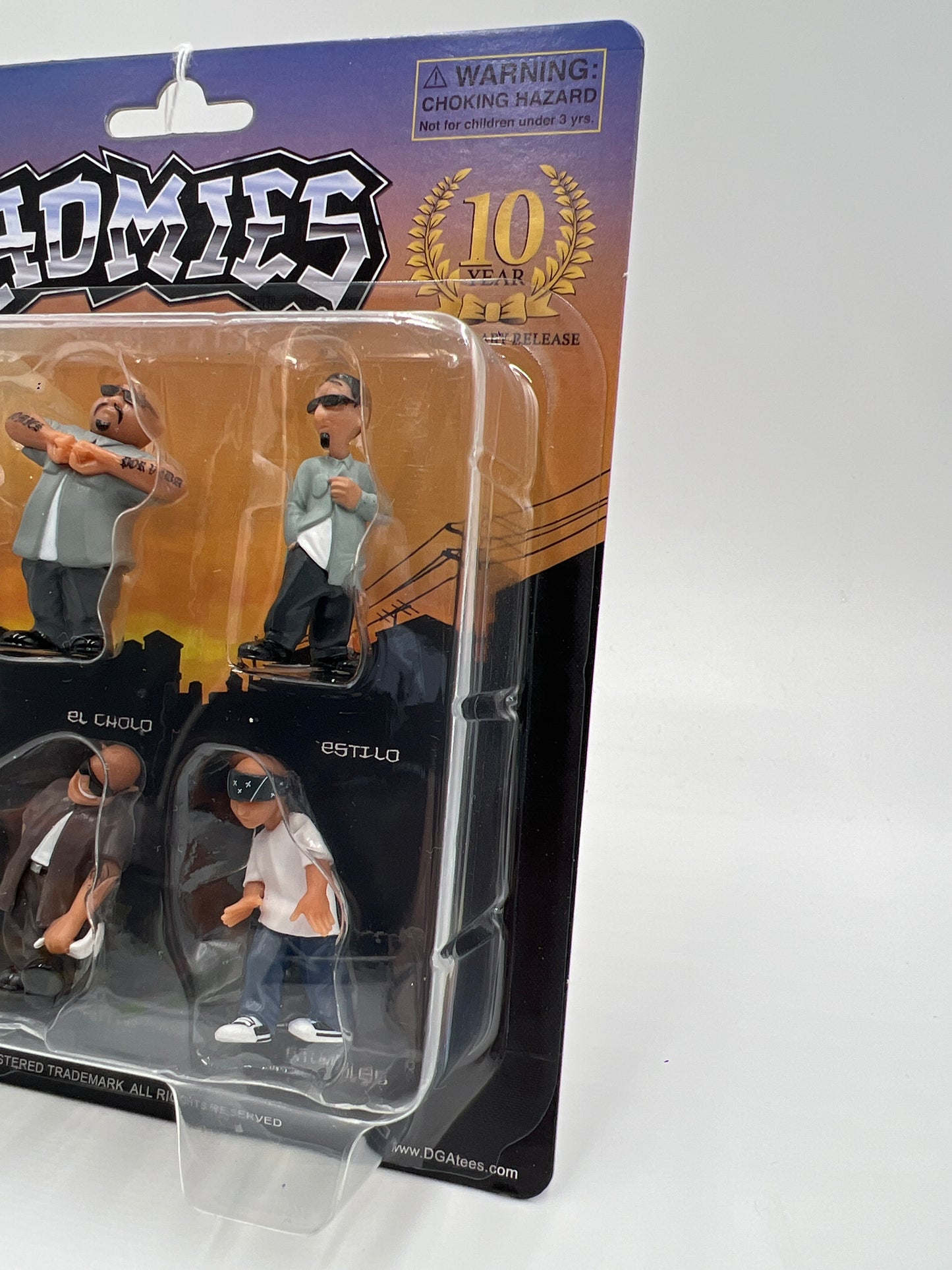 DGA Collectibles Homies 10 Year Anniversary Release Series #13 Card 3/4 178C