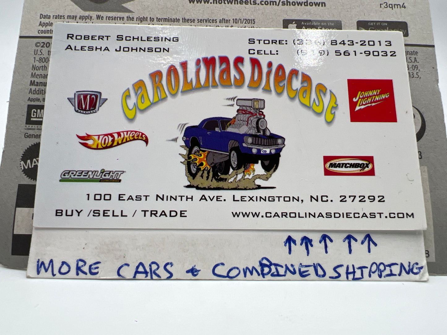 2014 Hot Wheels Workshop #237 76 Greenwood Corvette Orange (Card Not Perfect) 14G