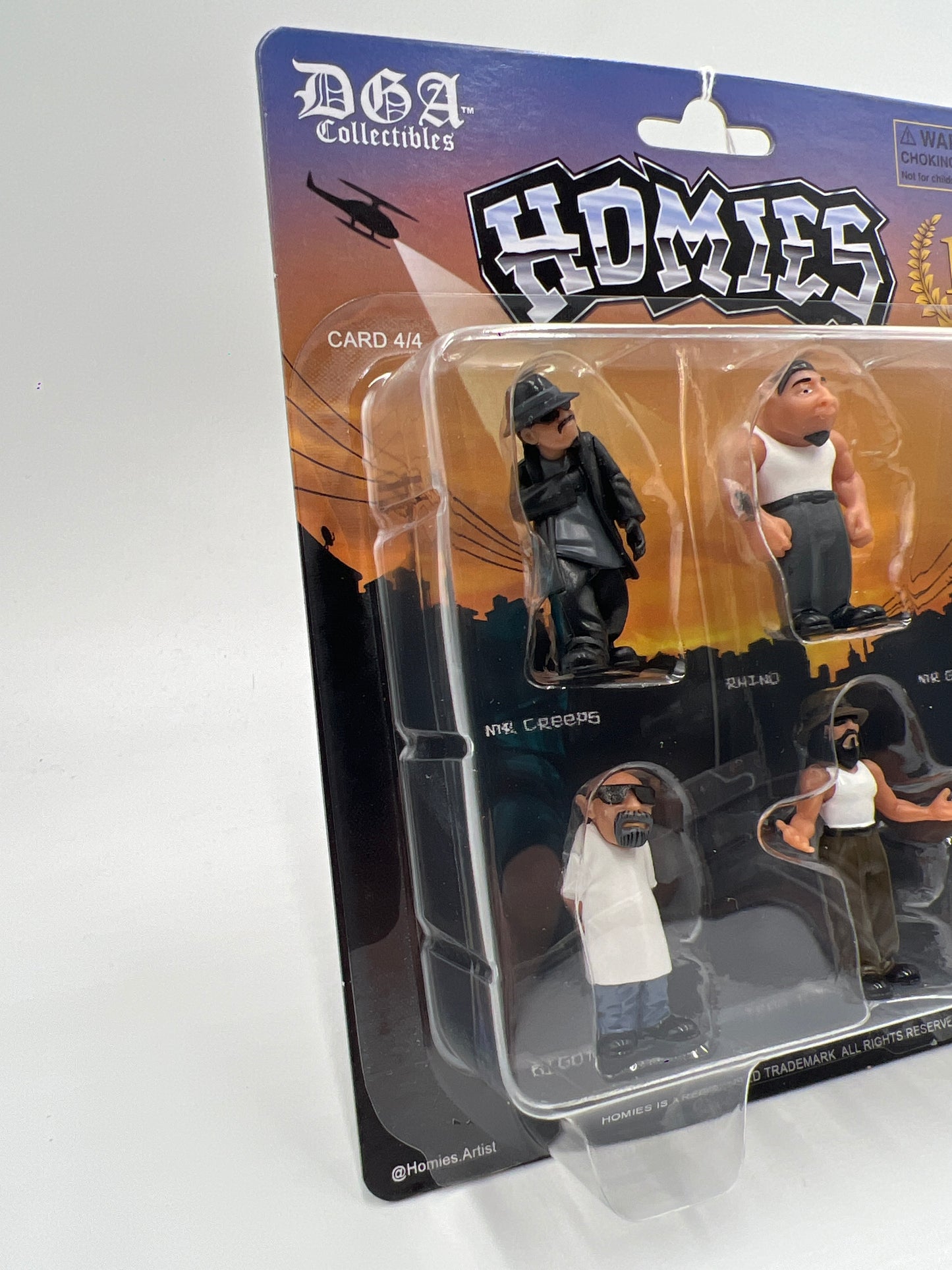 DGA Collectibles Homies 10 Year Anniversary Release Series #13 Card 4/4 223D