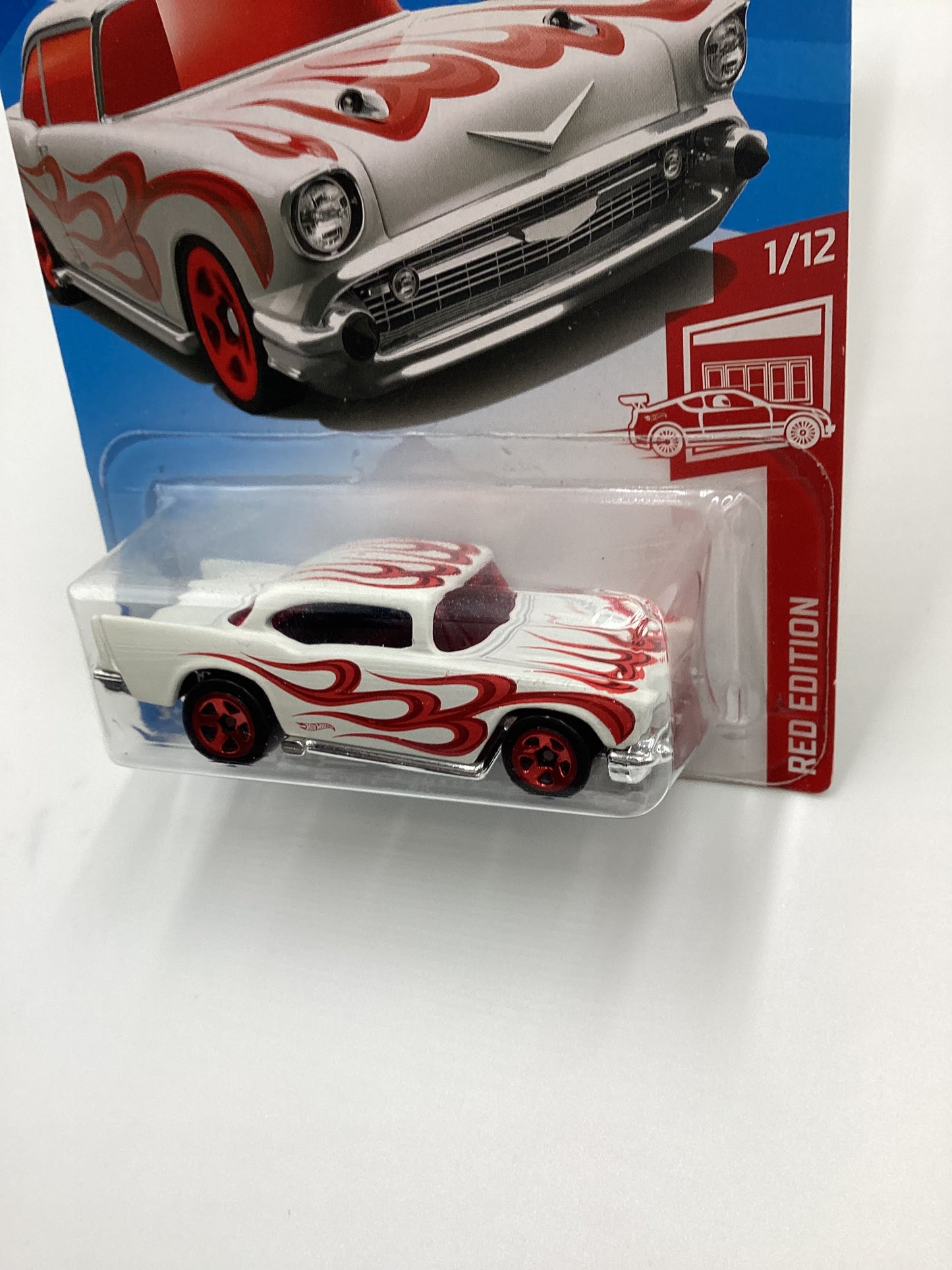 2019 Hot Wheels #9 57 Chevy Red Edition