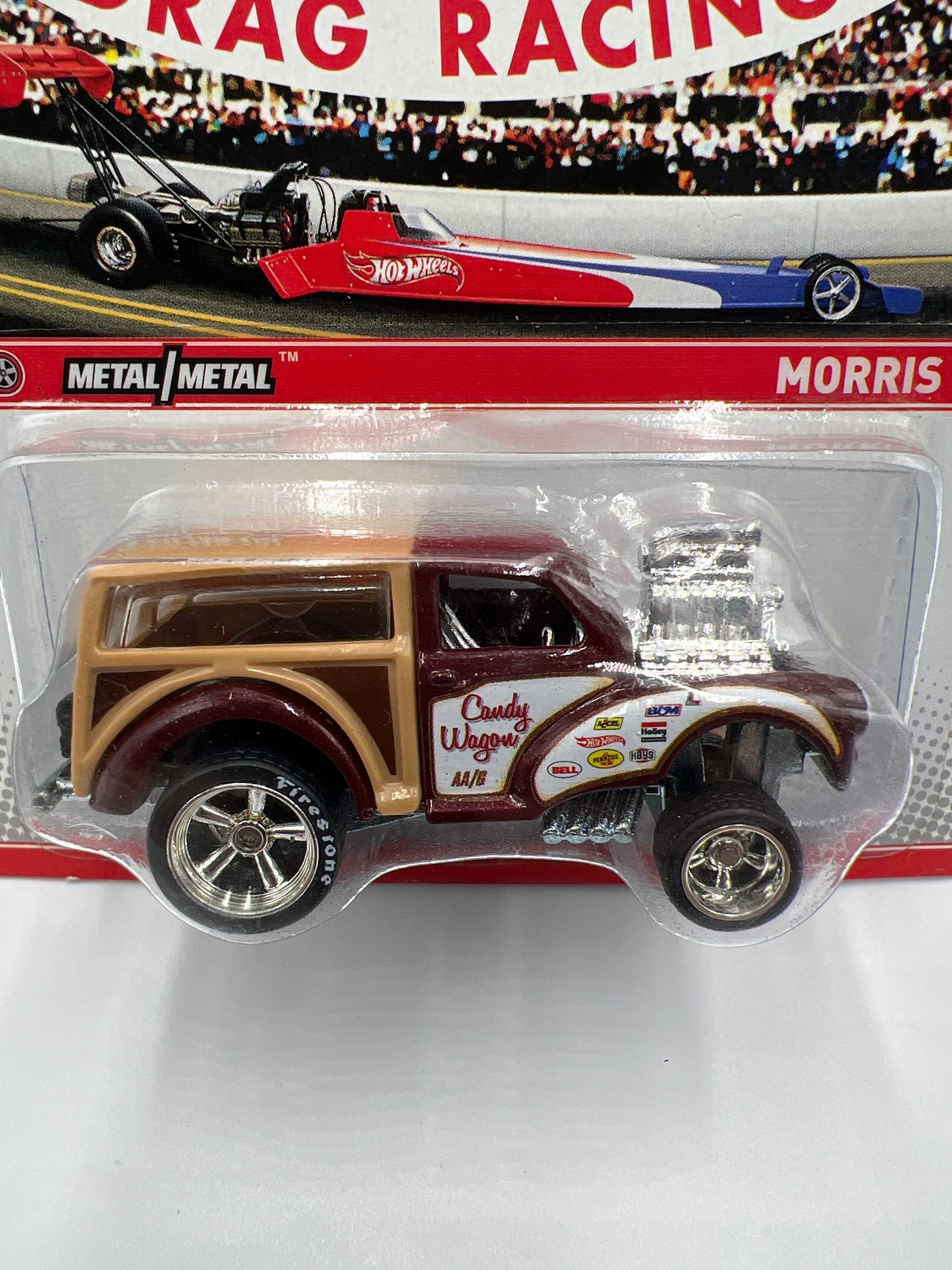 Hot Wheels Racing Premium NHRA Drag Racing Morris Wagon Candy Wagon 243D