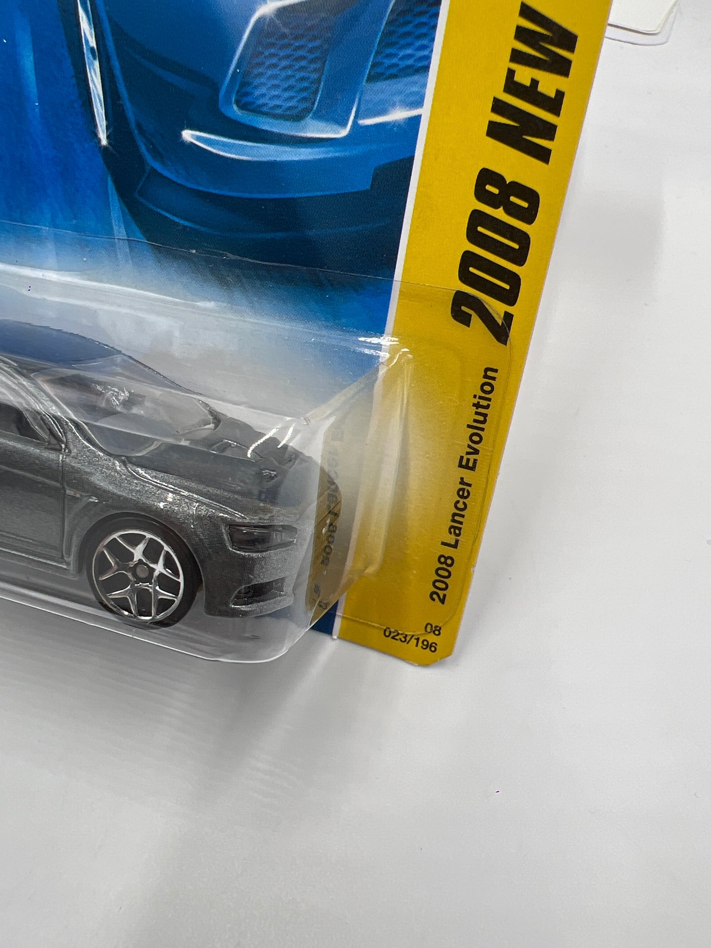 2008 Hot Wheels New Models #23 2008 Lancer Evolution Gray SR