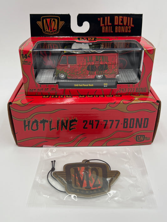 M2 Machines S59 Auto-Club Exclusive Box 22 1948 Ford Parcel Truck Red