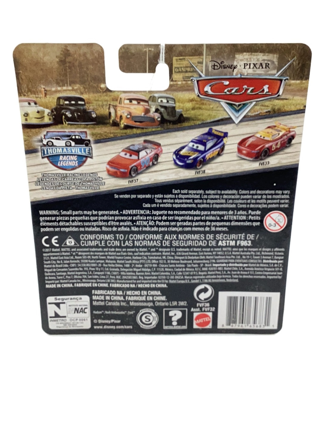 Disney Pixar Cars Thomasville Racing Jackson Storm 139D