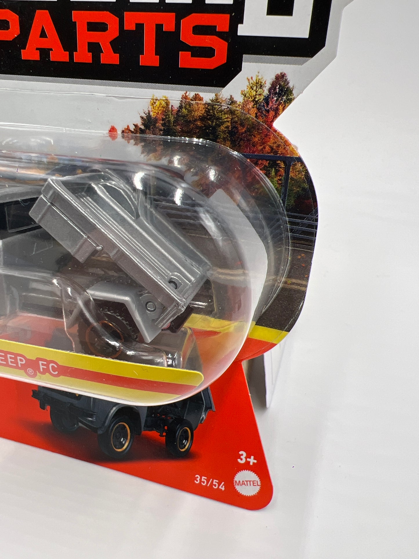 Matchbox Moving Parts #35 1961 Jeep FC Silver Special Edition 162A