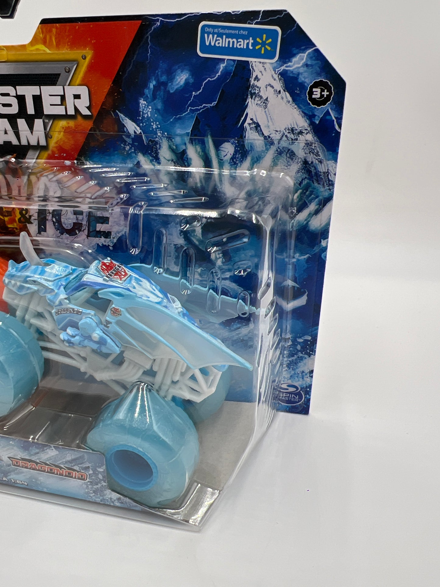 Monster Jam Fire & Ice Walmart Exclusive Whiplash & Dragonoid 136C