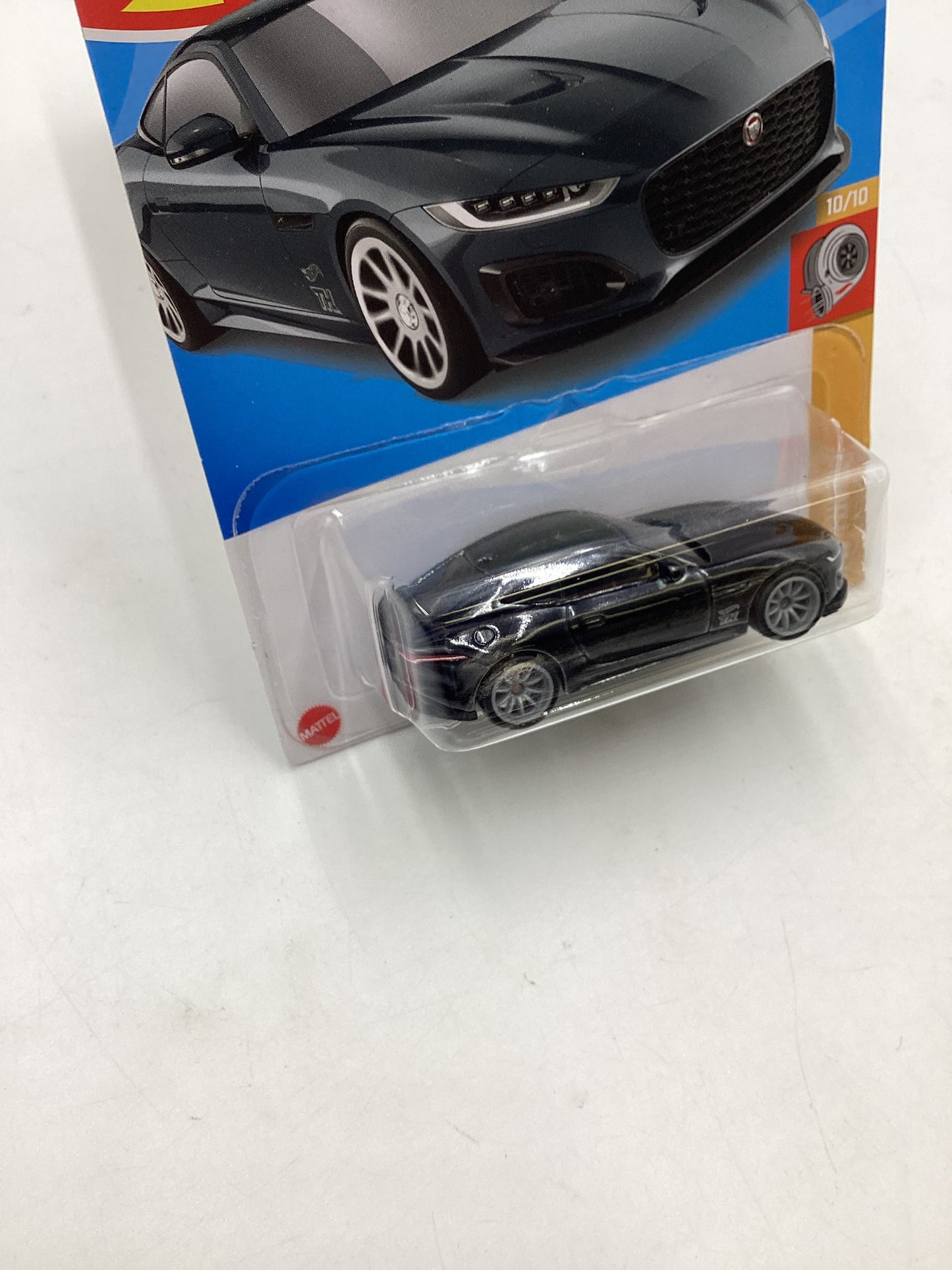 2022 Hot wheels Super treasure hunt #158 2020 Jaguar F-Type *Bad Card* w/protector