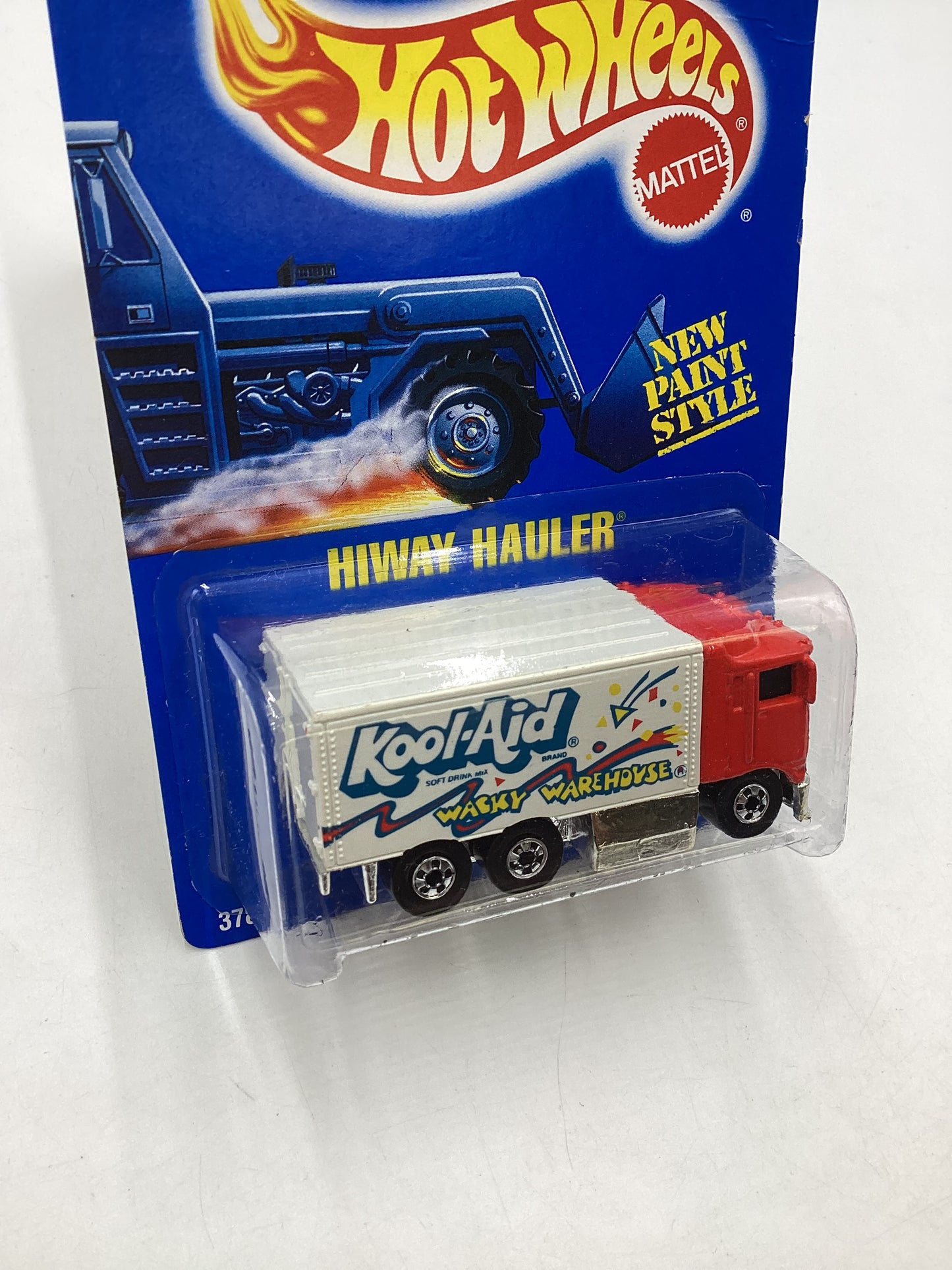 Hot Wheels Blue Card Collector No. 142 Hiway Hauler Kool-Aid BW Wheels