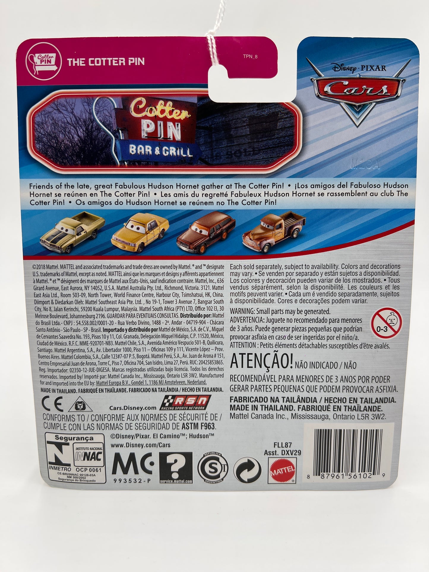 Disney Pixar Cars The Cotter Pin Jen Tansedan Tan 138C