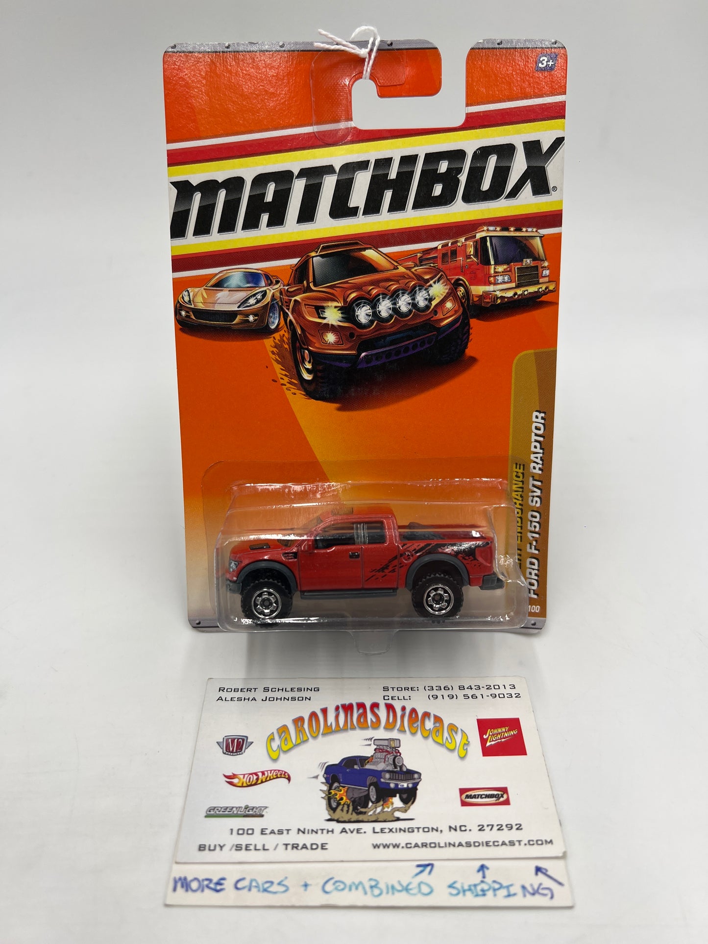 Matchbox Desert Endurance #85 Ford F-150 SVT Raptor Red 216K